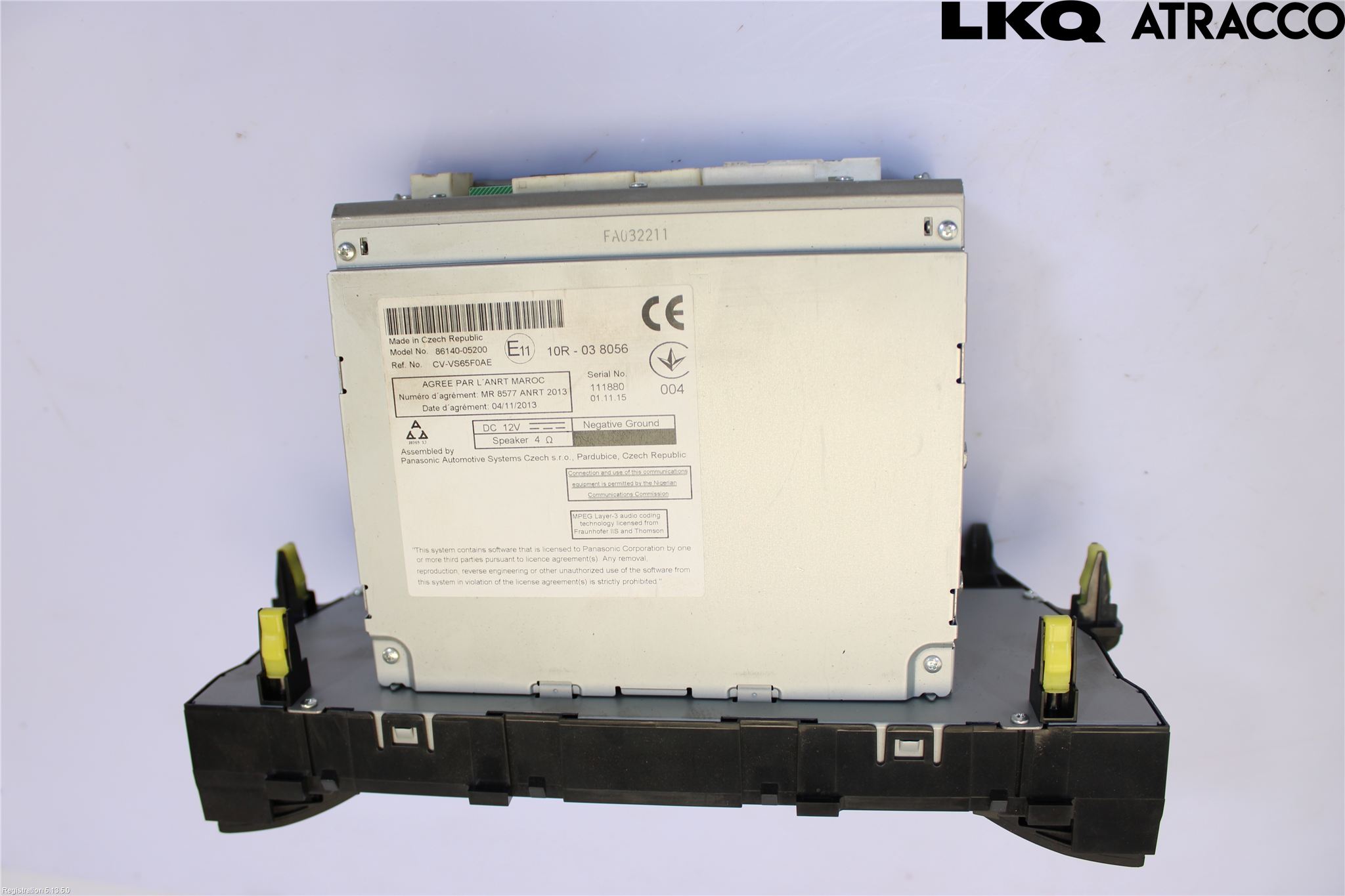 Toyota AVENSIS 16-18 Stereo Radio