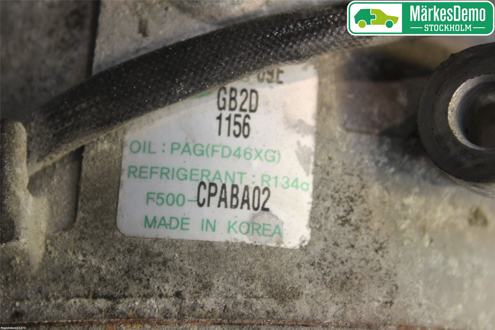 Kia PICANTO 12-17 Varme Ac Kompressor