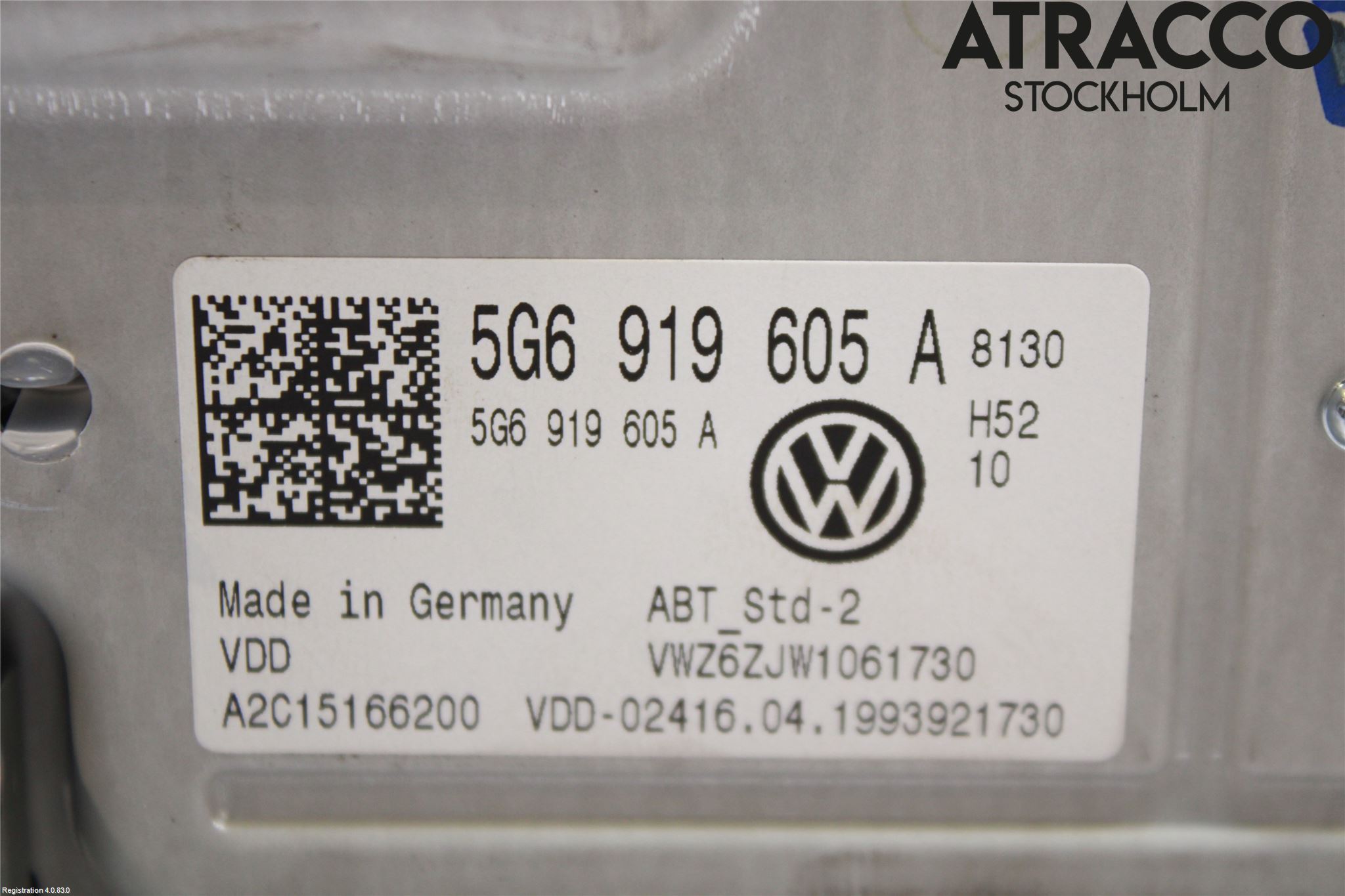 Volkswagen VW PASSAT 15-19 Multifunktionsdisplay