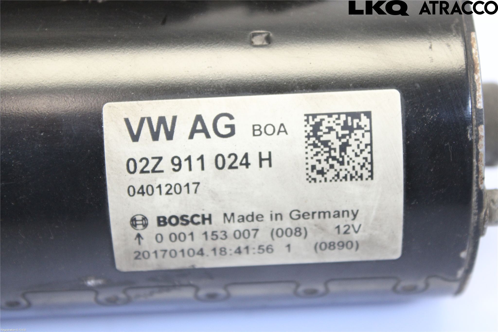 Volkswagen VW CADDY 16-20 Startmotor Diesel