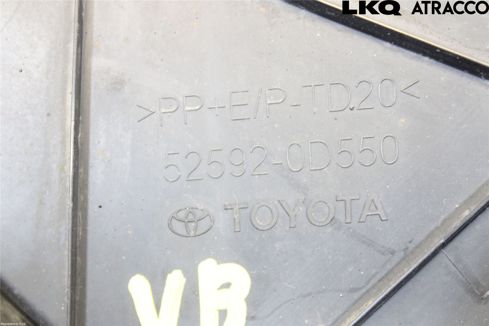 Toyota YARIS XP21 20- Skjerm Indre