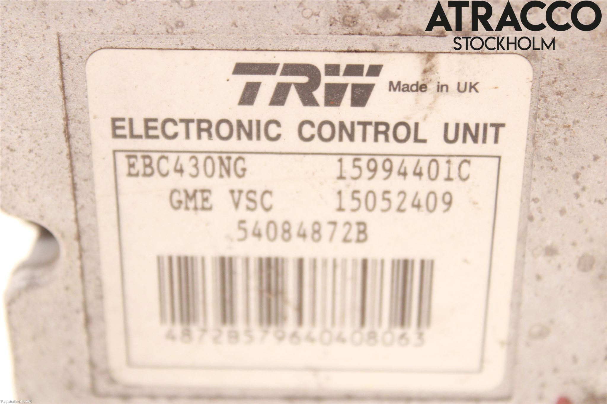 Saab 9-3 VER2/VER3 08-15 Abs Hydraulikkaggregat