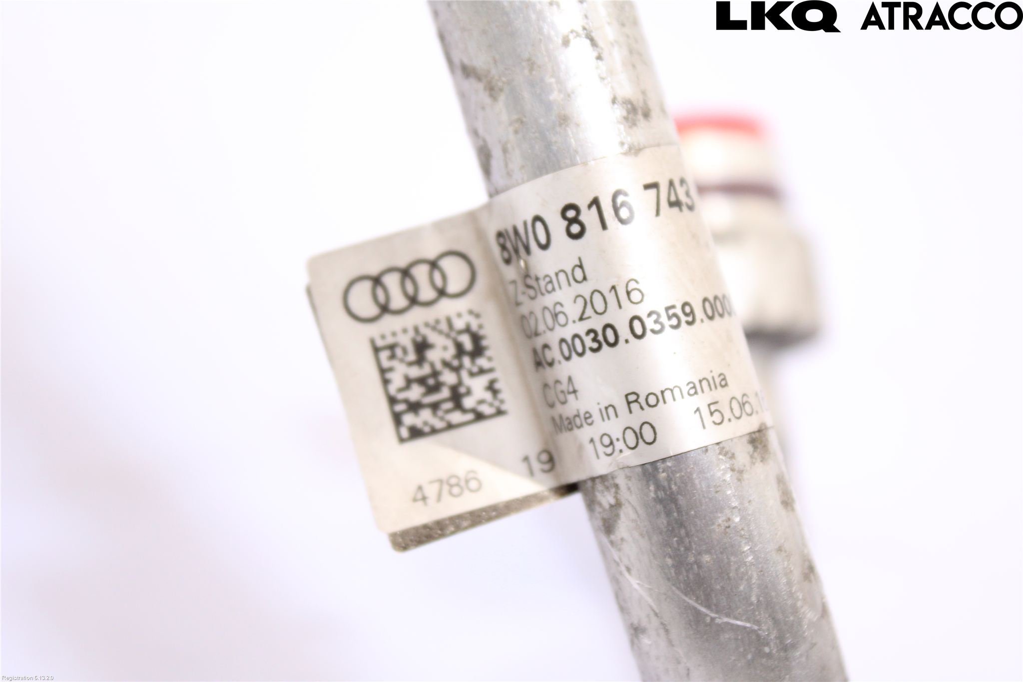 Audi A4/S4 B9 16-19 Varme Ac Slange - Rør