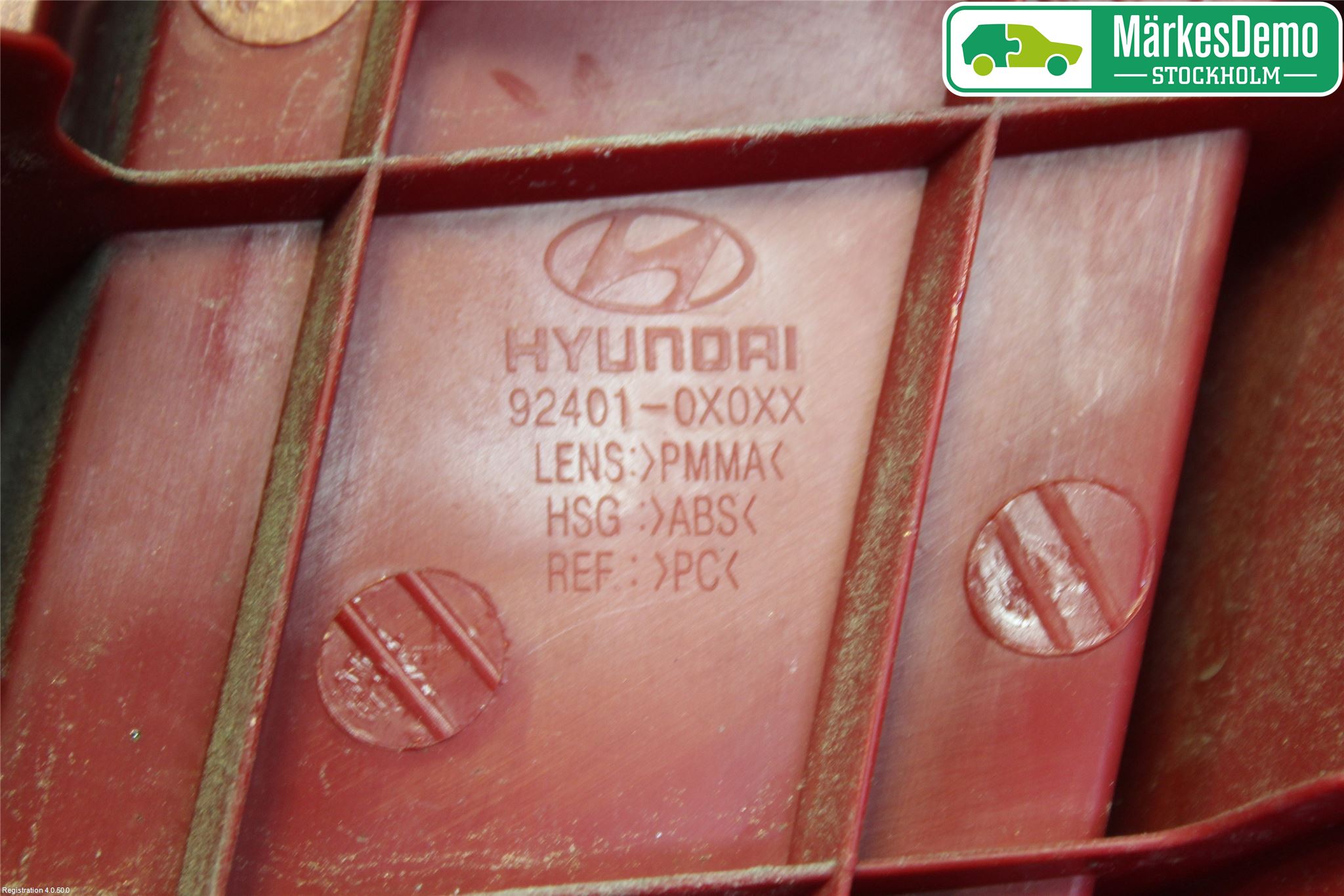 Hyundai i10 PA 08-13 Baklykt Venstre