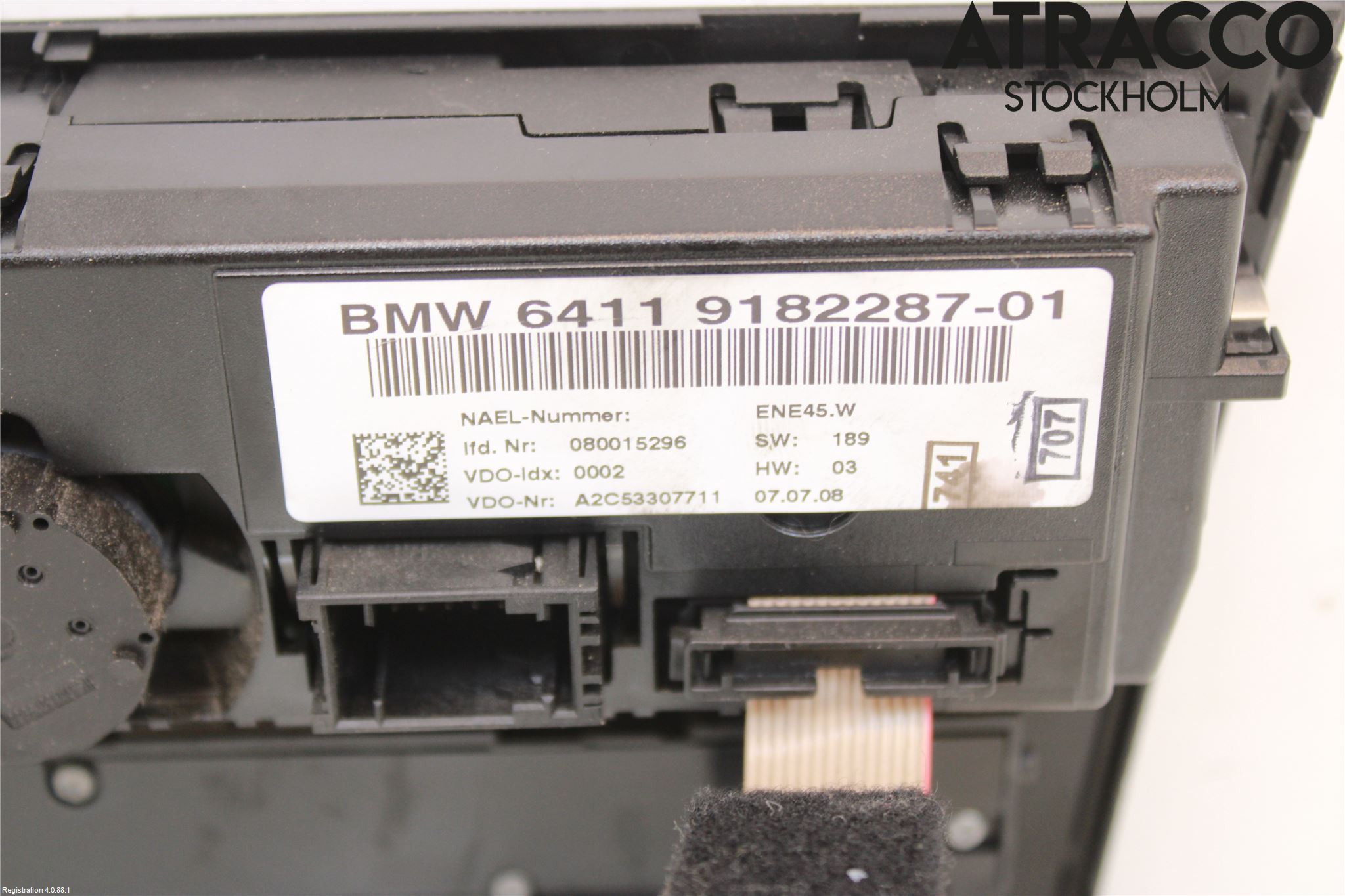 BMW 1 E82/88 Coupé/Cab 06-13 Varme Ac Betjening-Display