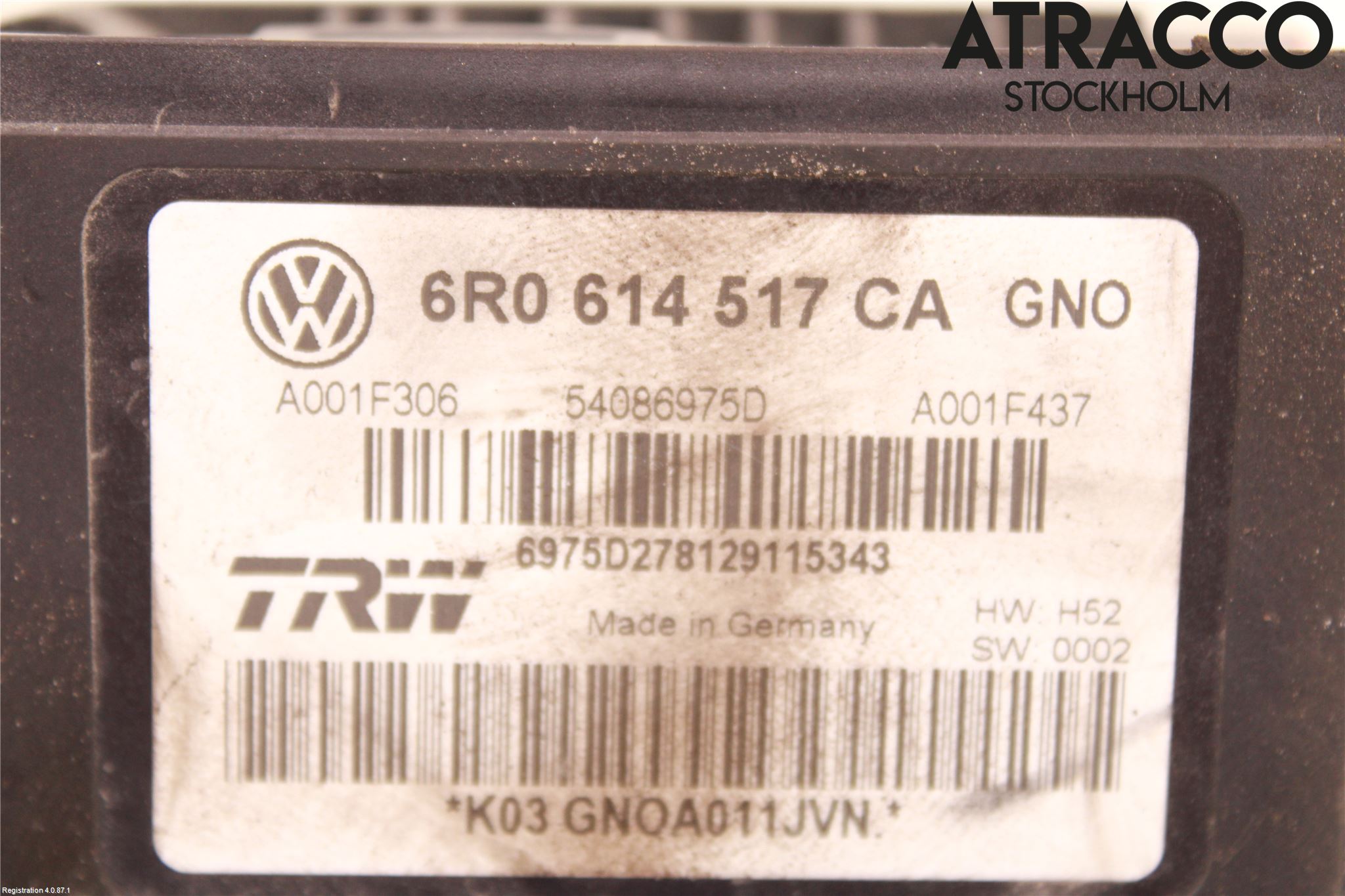 Skoda RAPID Abs Hydraulikkaggregat