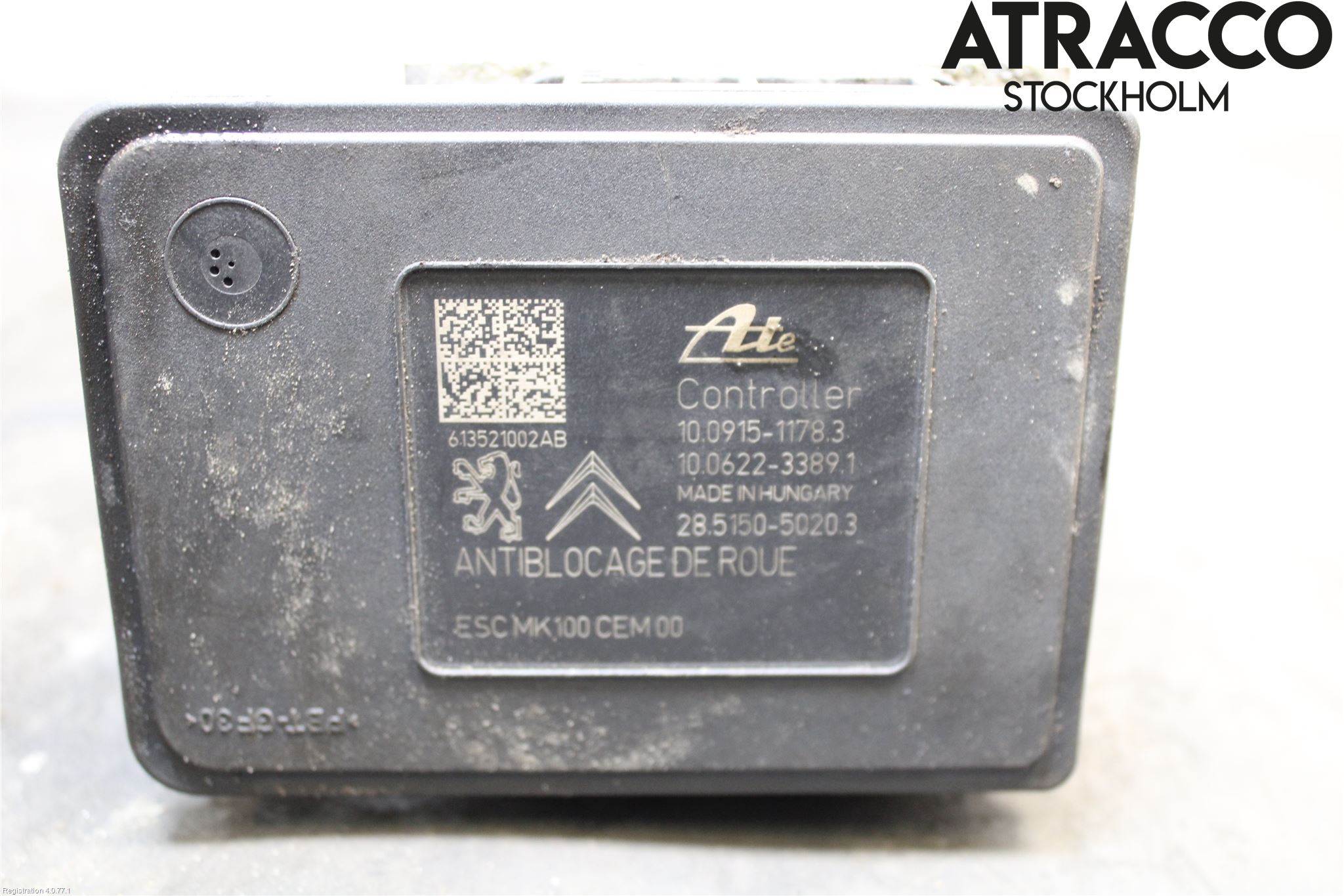 Citroen C3 10-17 Abs Hydraulikkaggregat