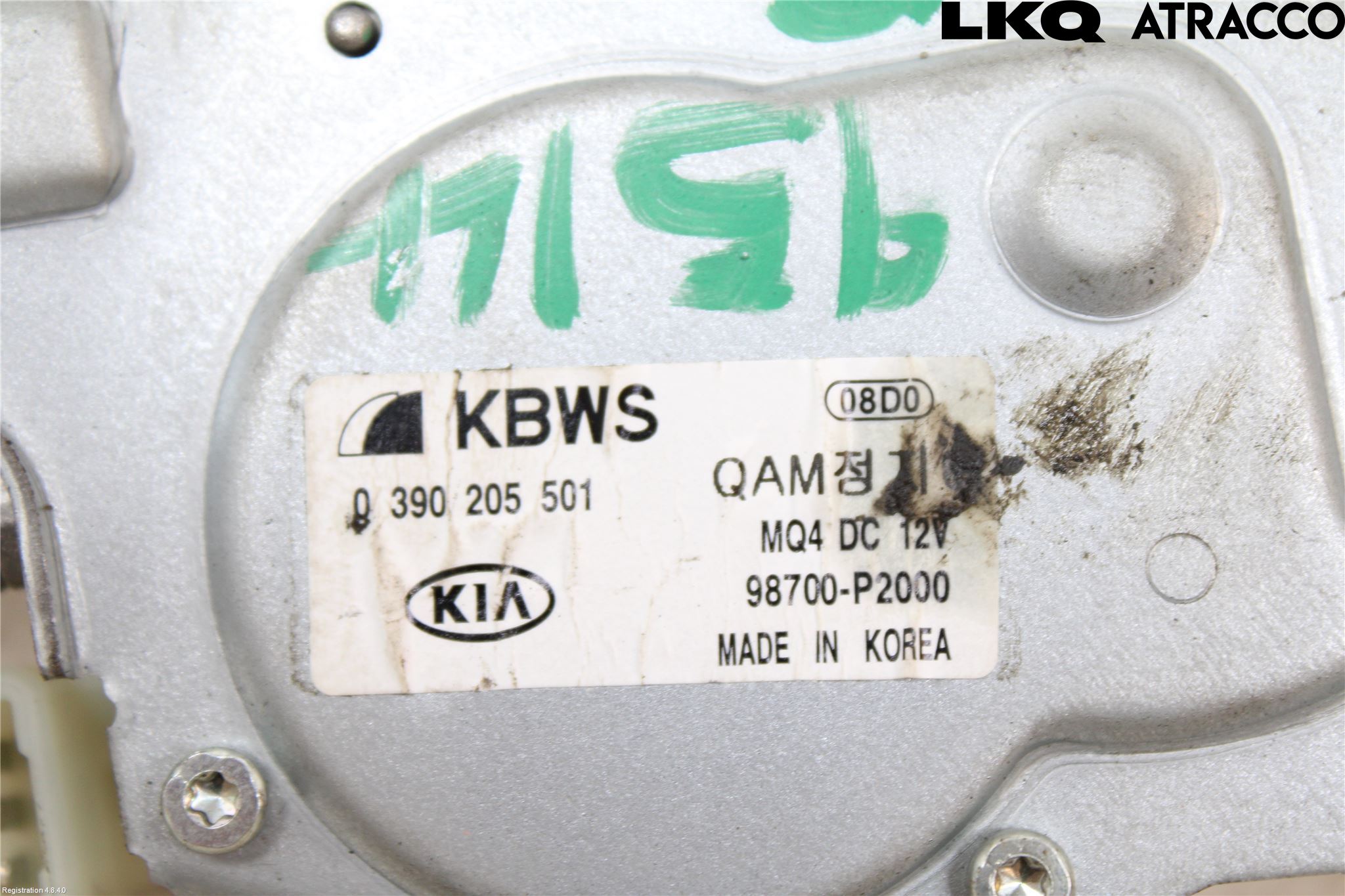 Kia SORENTO 21- Viskermotor Bakluke