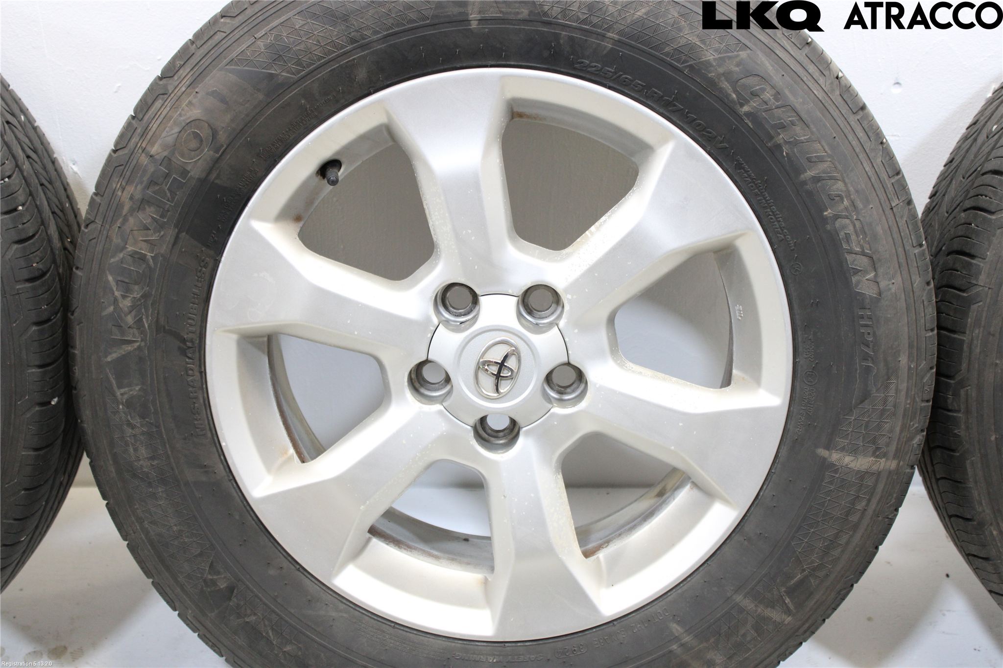 Toyota RAV 4 06-12 Felg Aluminium Sett 4Stk