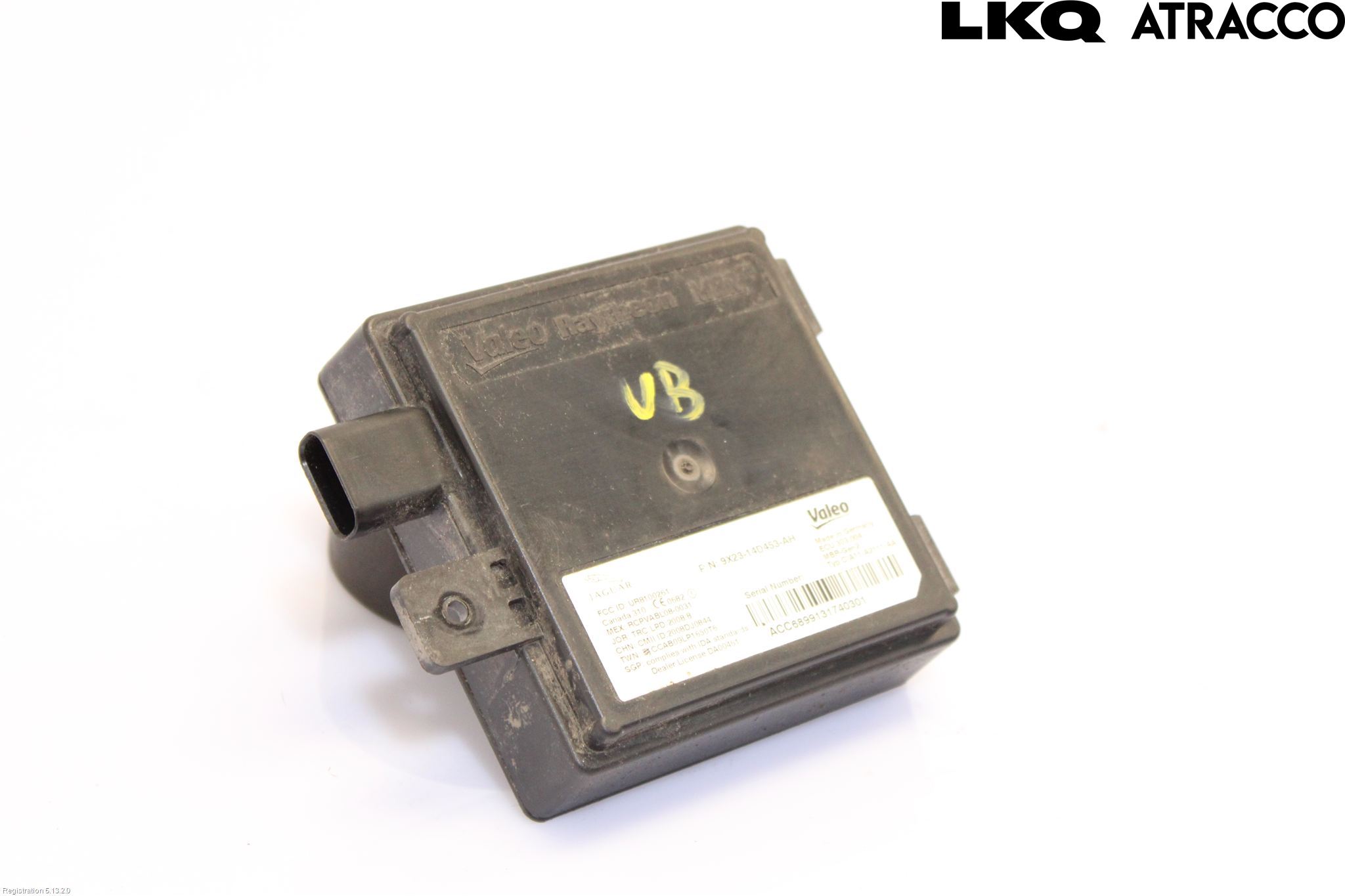 Jaguar XF 08-15 Sensor Kollisjonsbeskyttelse