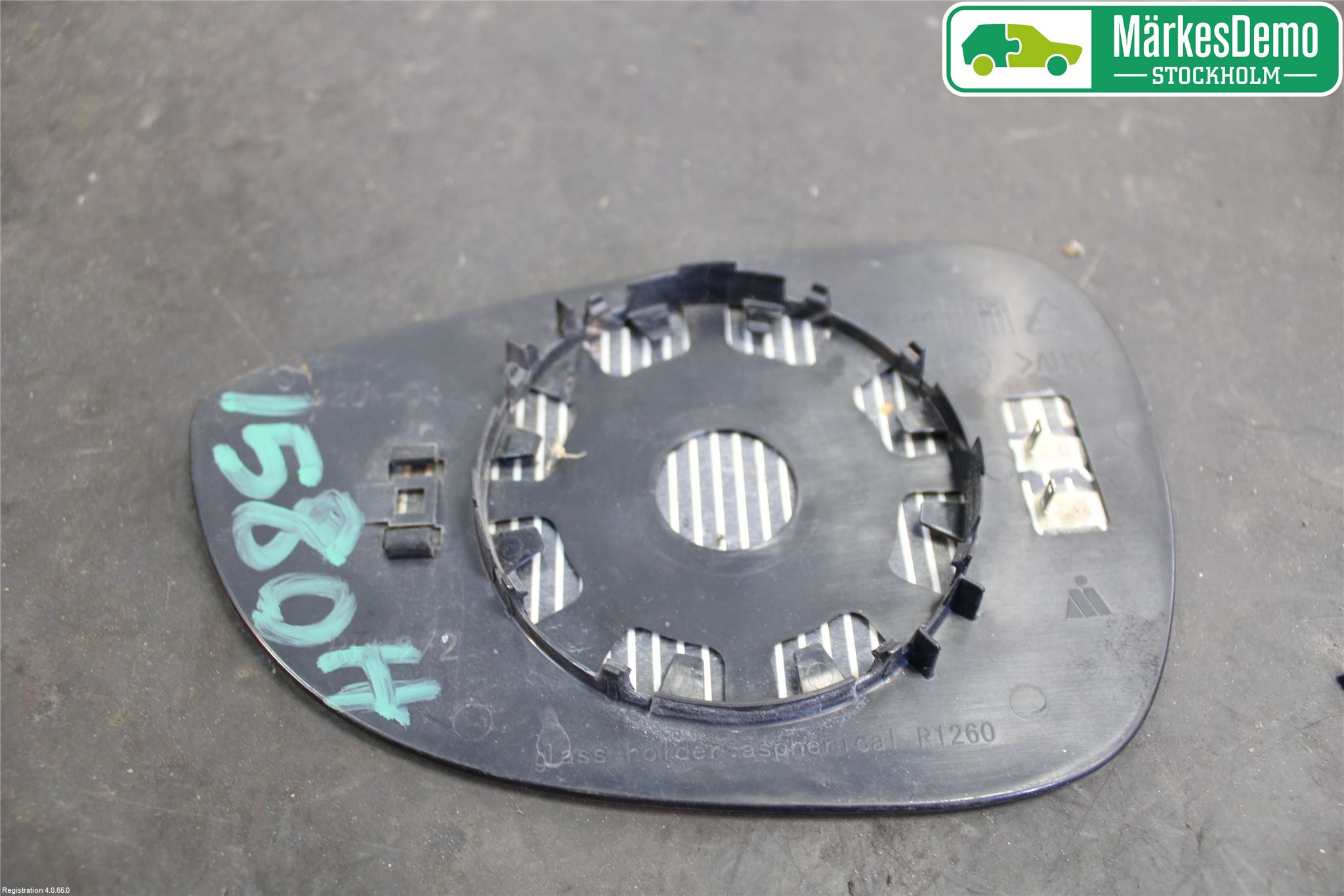 Ford FIESTA 09-12 Speil Glass H