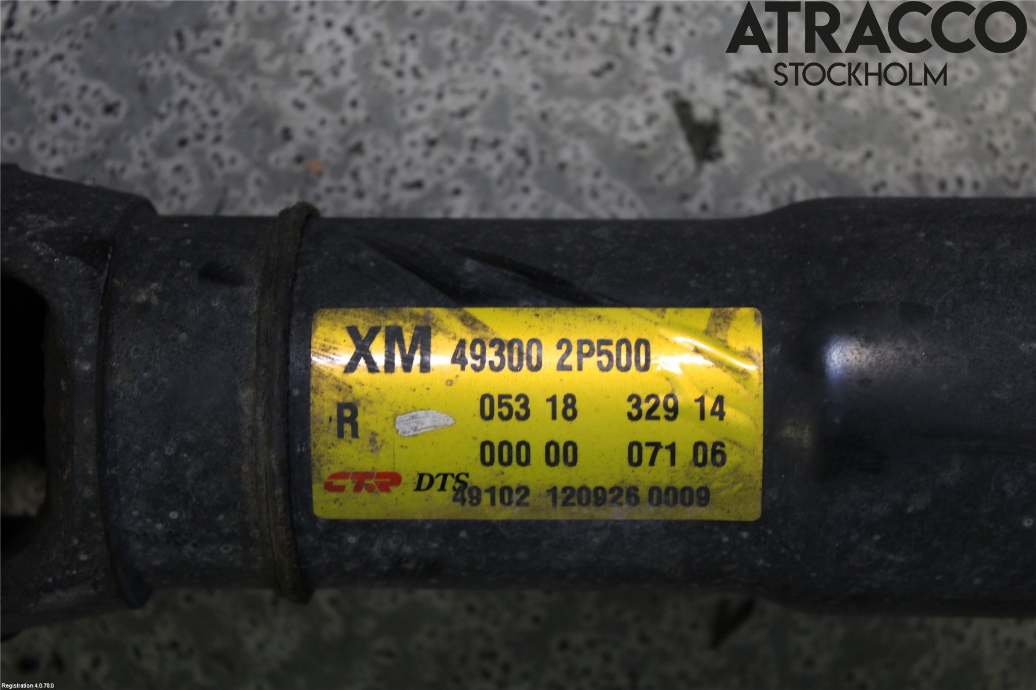 Kia SORENTO 10-14 Mellomaksel Kompl