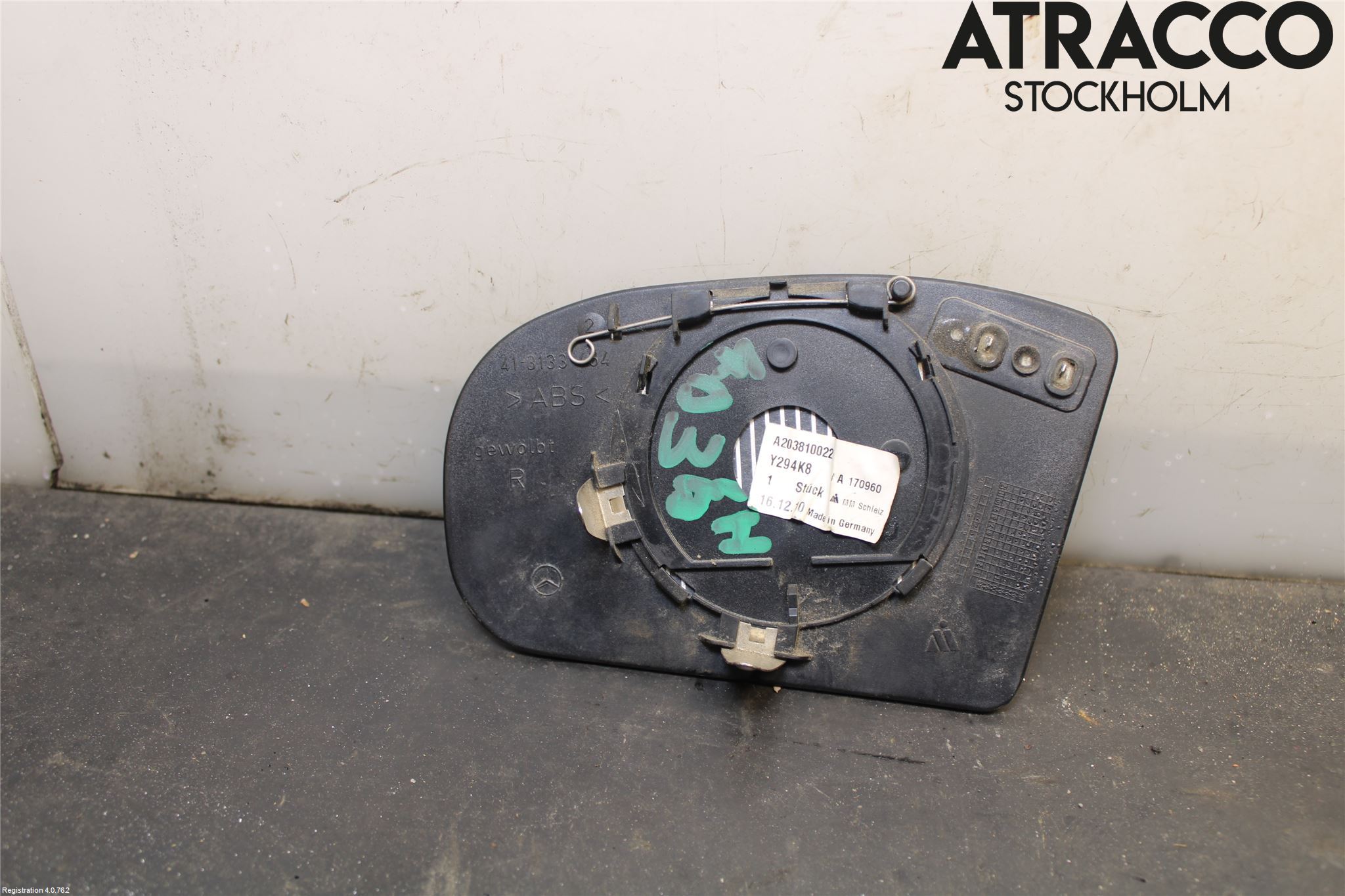 Mercedes-Benz MB C (203) 00-07 Speil Glass H
