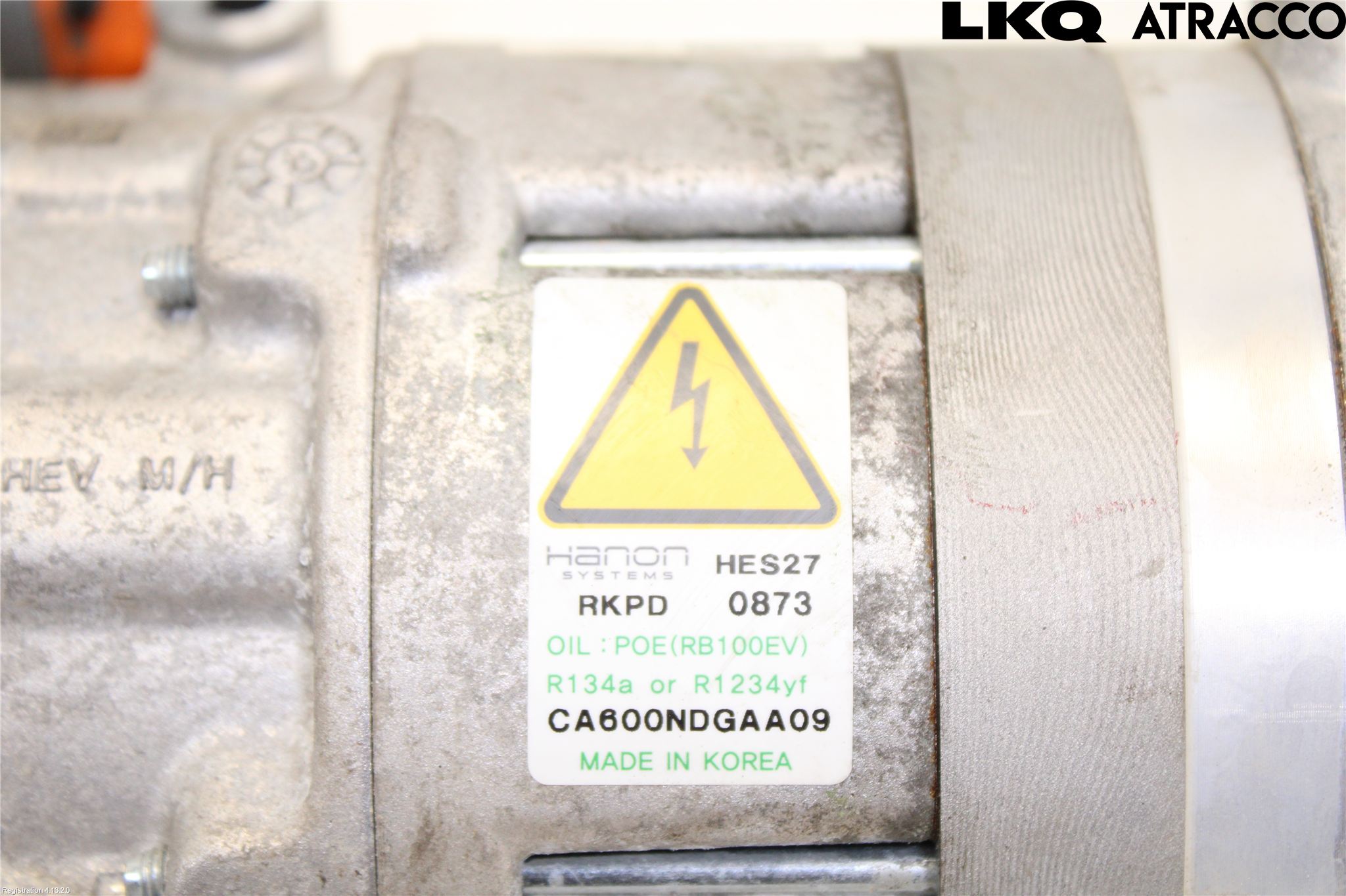 Kia NIRO (DE) 17-22 Varme Ac Kompressor