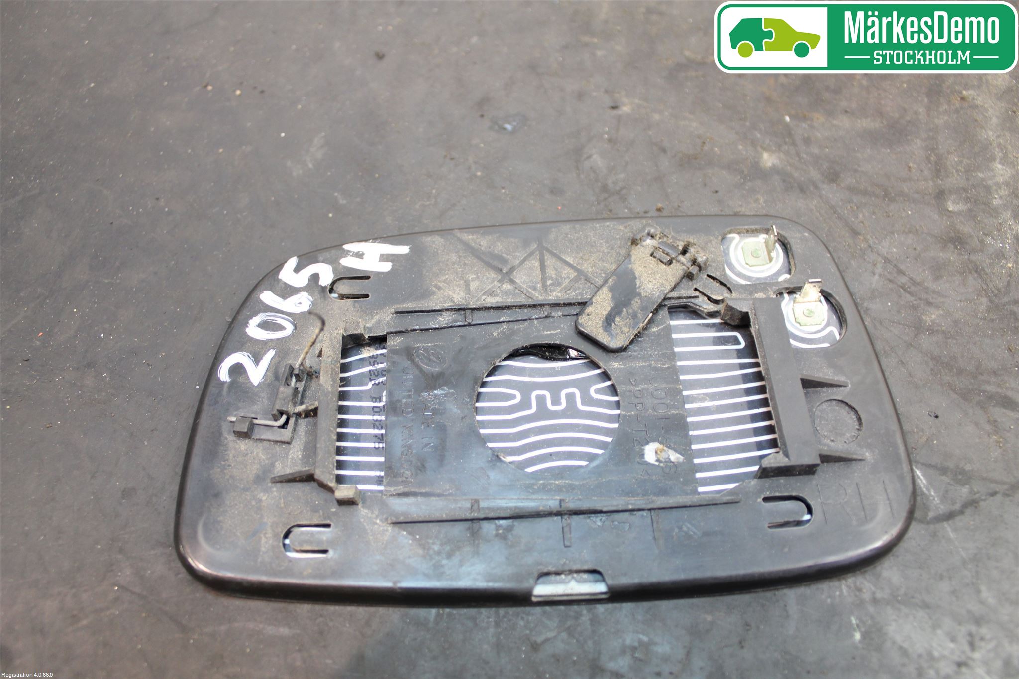 Toyota AVENSIS 03-06 Speil Glass H