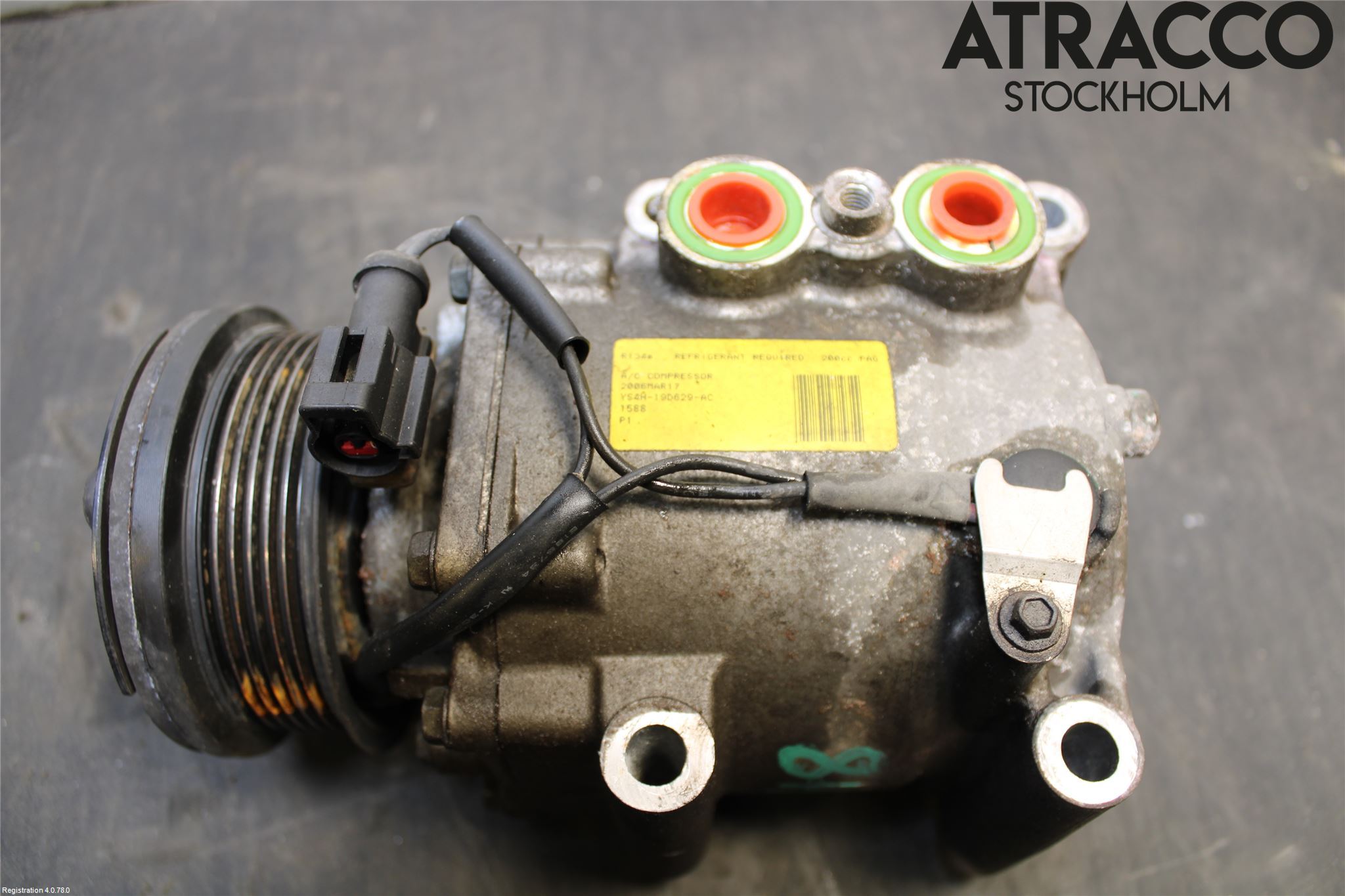 Mazda 2 (DY) 03-07 Varme Ac Kompressor