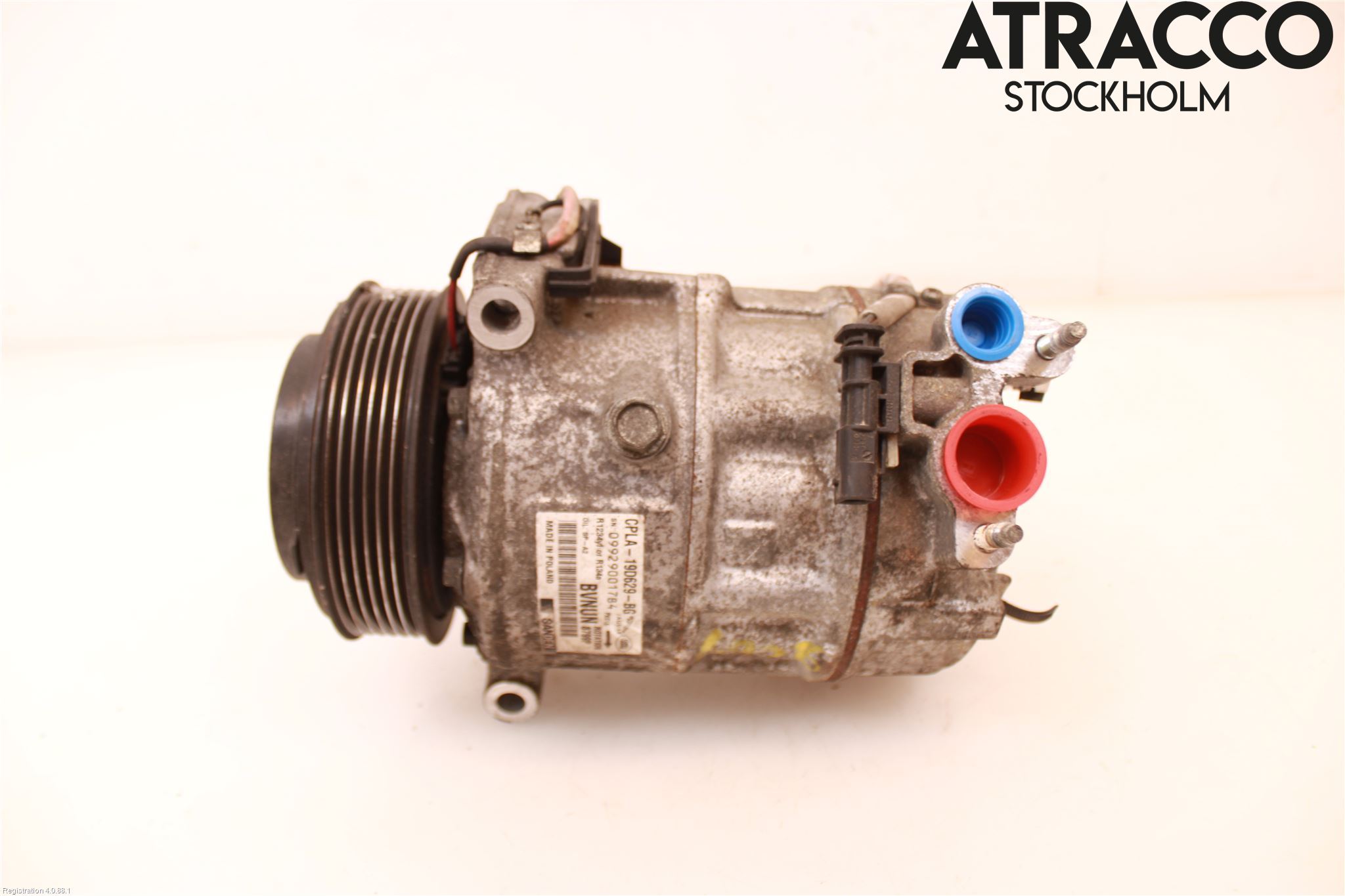 Landrover LAND ROVER DISCOVERY 4 10-16 Varme Ac Kompressor