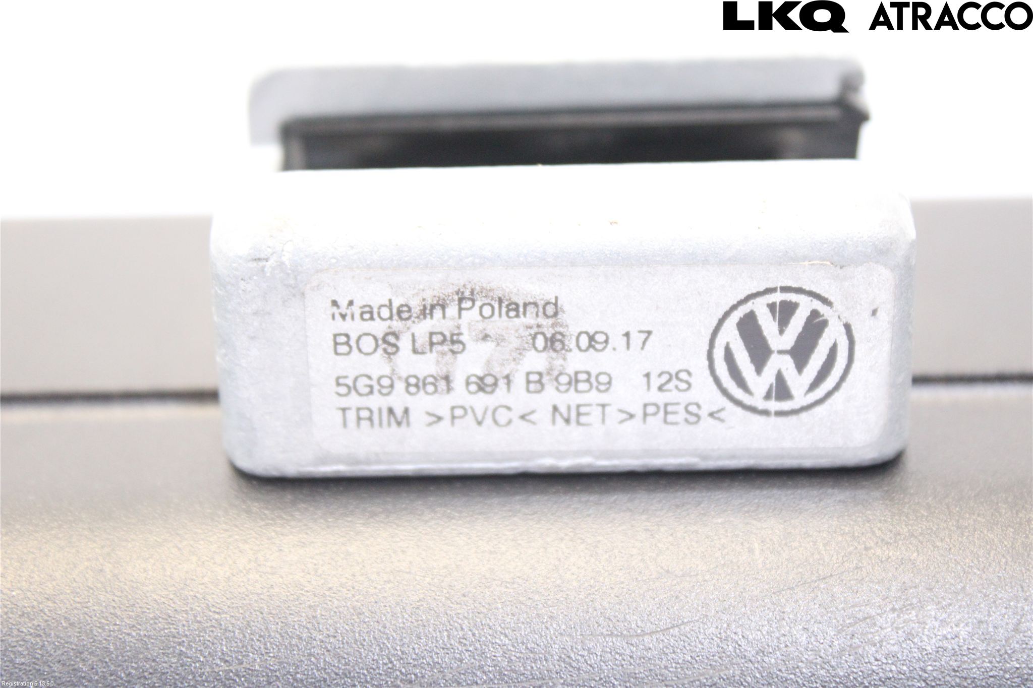 Volkswagen VW GOLF / E-GOLF VII 13-20 Innr Lastenett
