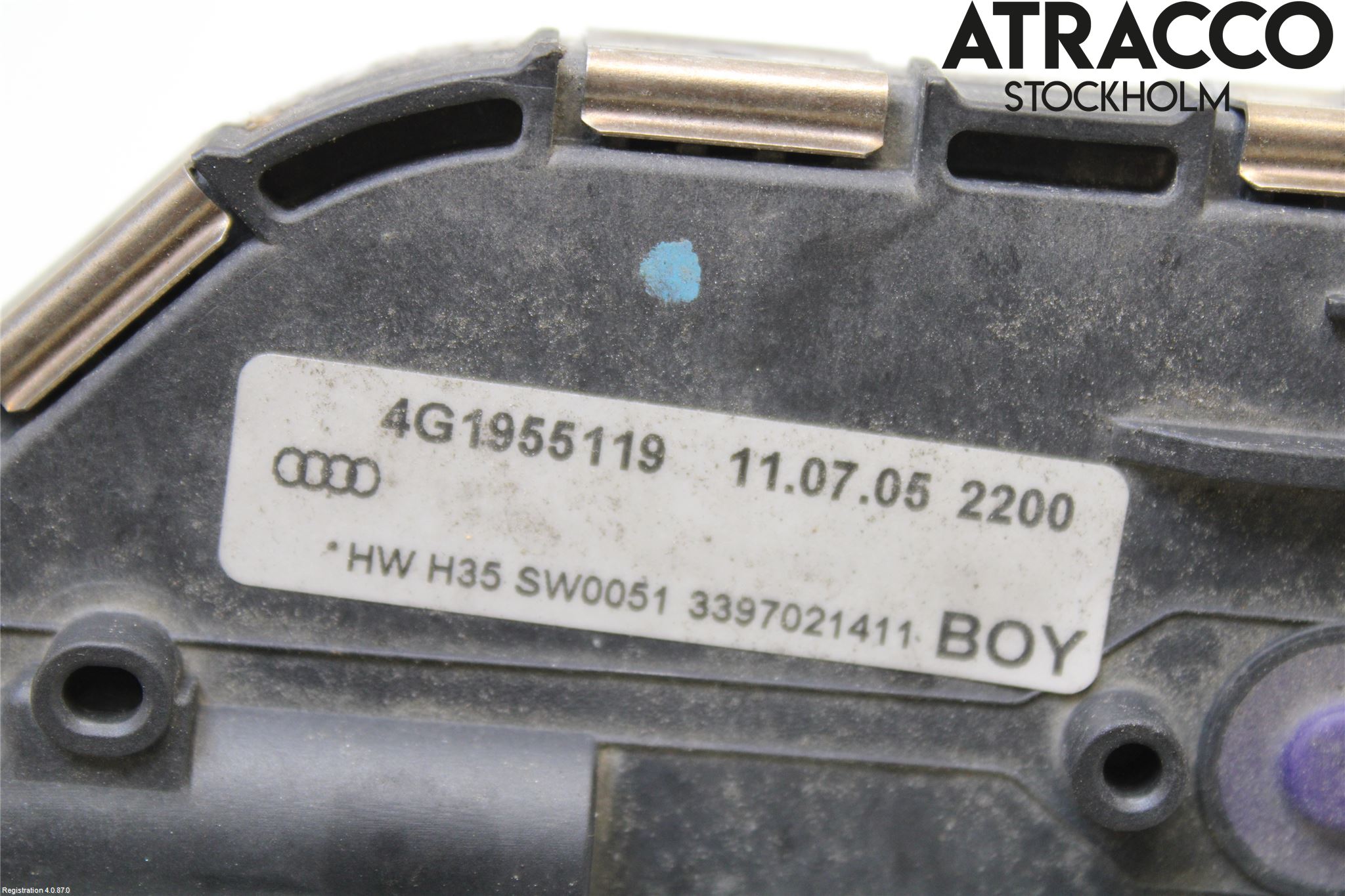 Audi A6/S6 4G 11-18 Viskermotor Frontrute