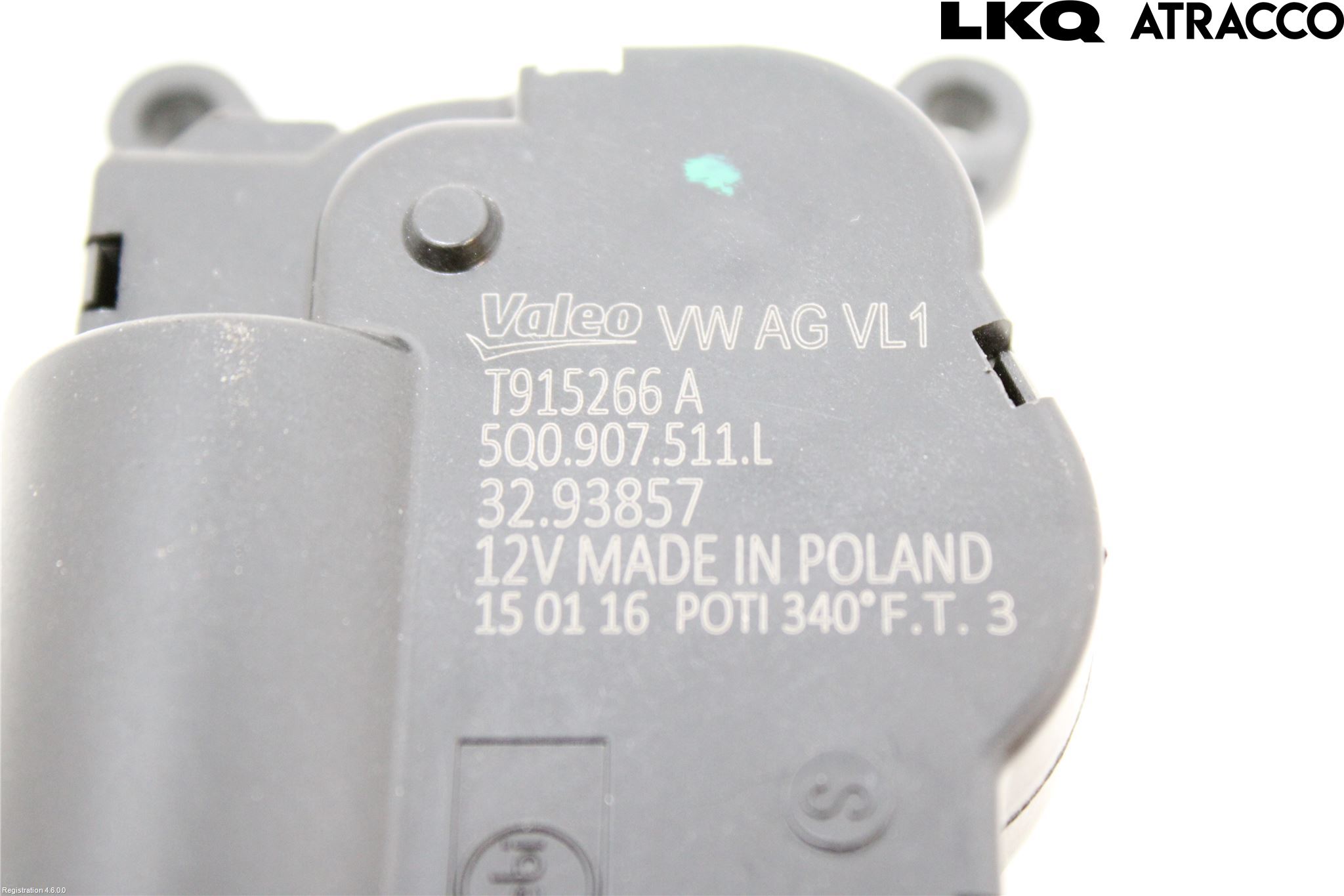 Volkswagen VW CADDY 11-15 Varme Ac Regulerings Motor