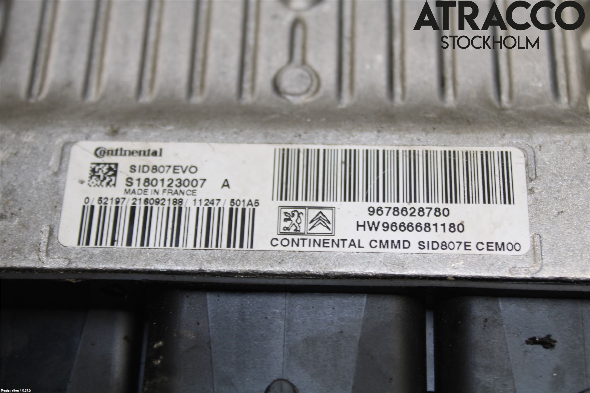 Peugeot 508 11-18 Styreenhet Dieselpumpe