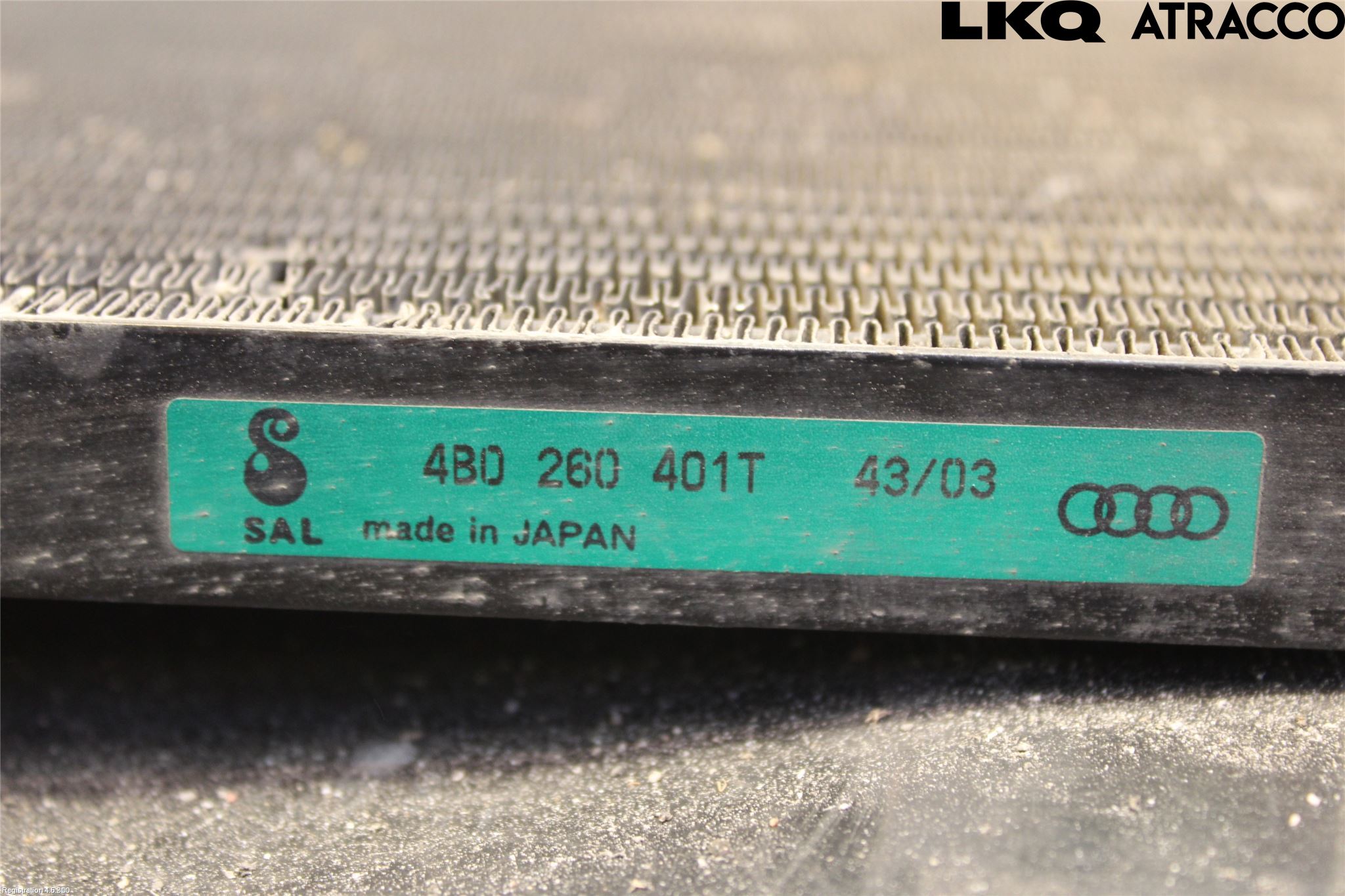 Audi A6/S6     97-05 Varme Ac Kondenser-Kjøler