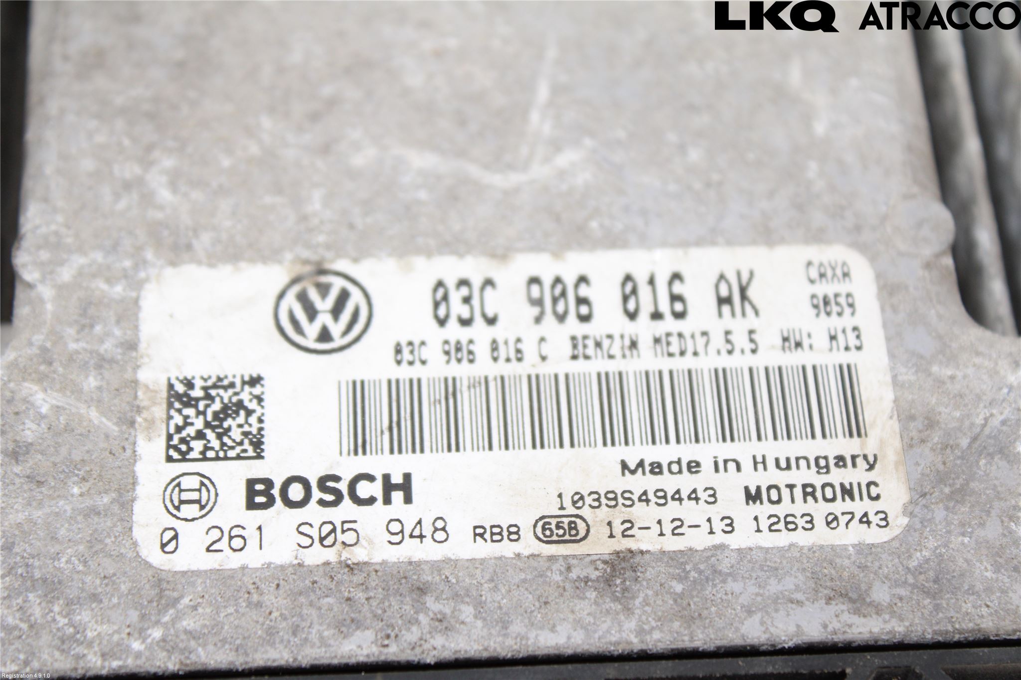 Skoda OCTAVIA (1Z) 05-13 Styreenhet Innsprøytning