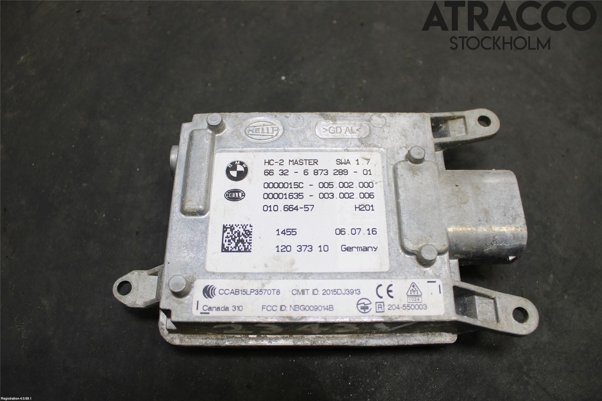 BMW X5 F15 13-18 Sensor Kollisjonsbeskyttelse