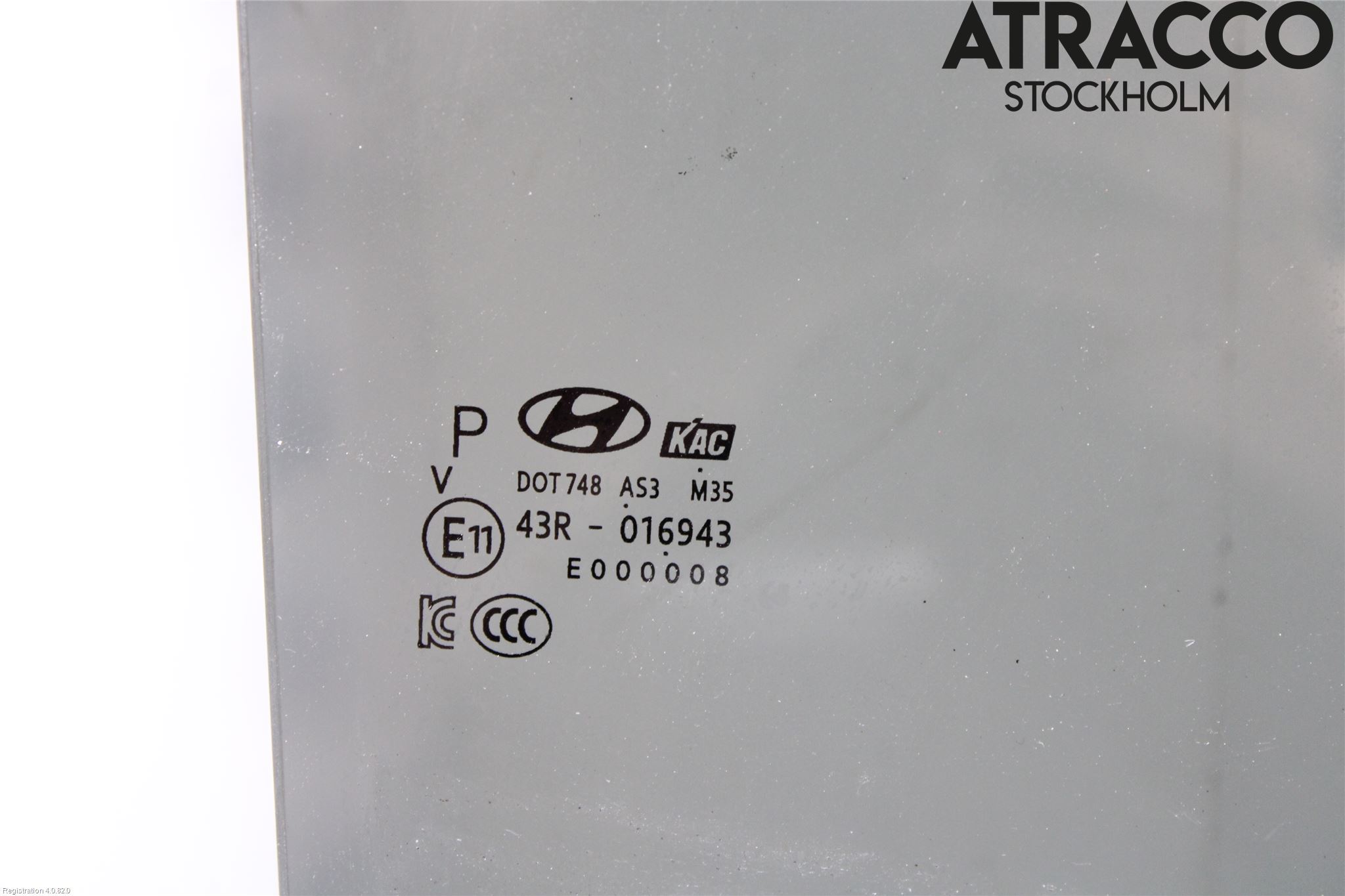 Hyundai KONA/ELECTRIC OS 18-23 Dørrute Bak Høyre 4Dørs