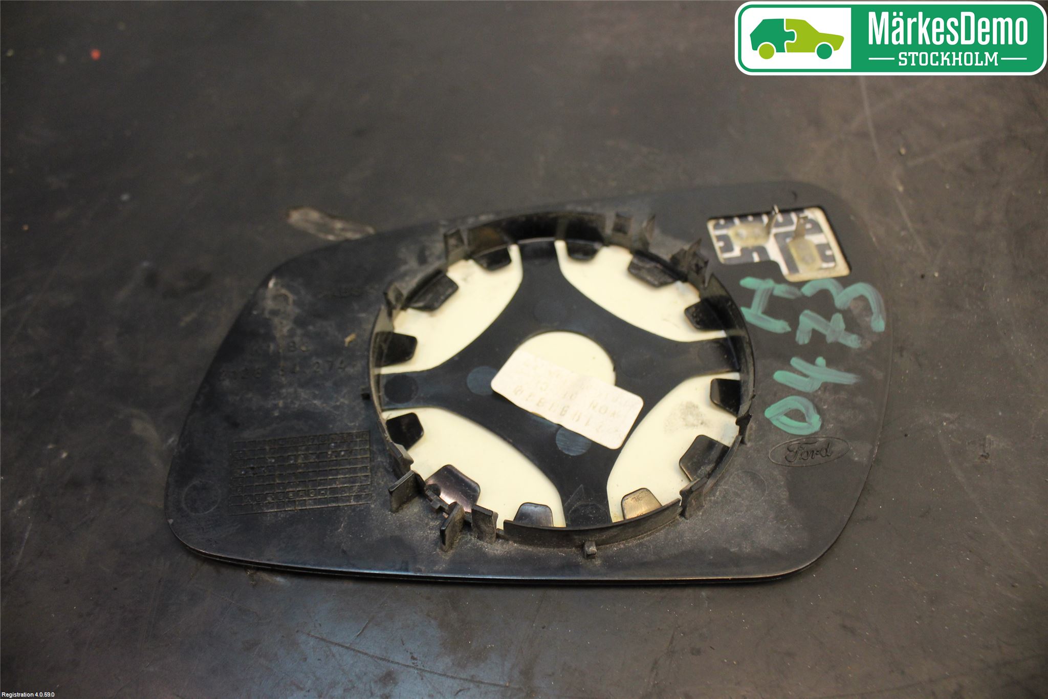 Ford MONDEO     01-06 Speil Glass H