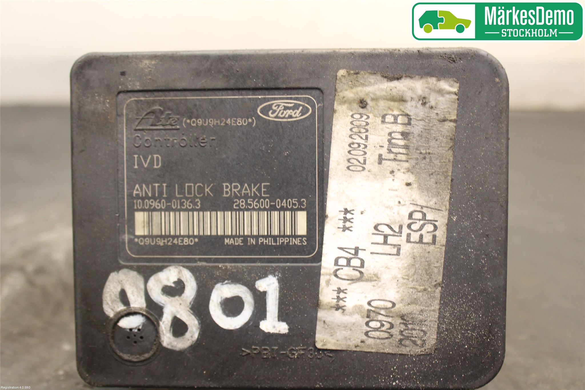 Ford FOCUS 08-11 Abs Hydraulikkaggregat