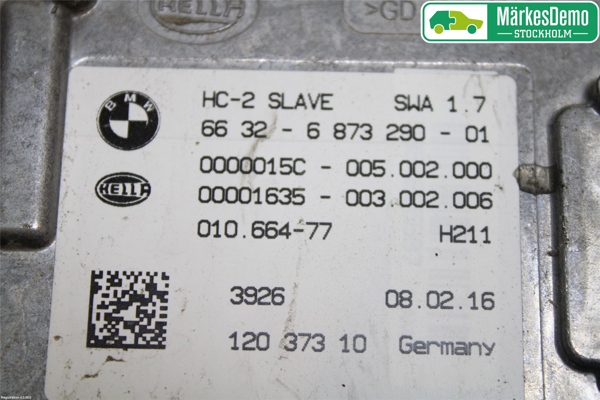 BMW X5 F15 13-18 Sensor Kollisjonsbeskyttelse
