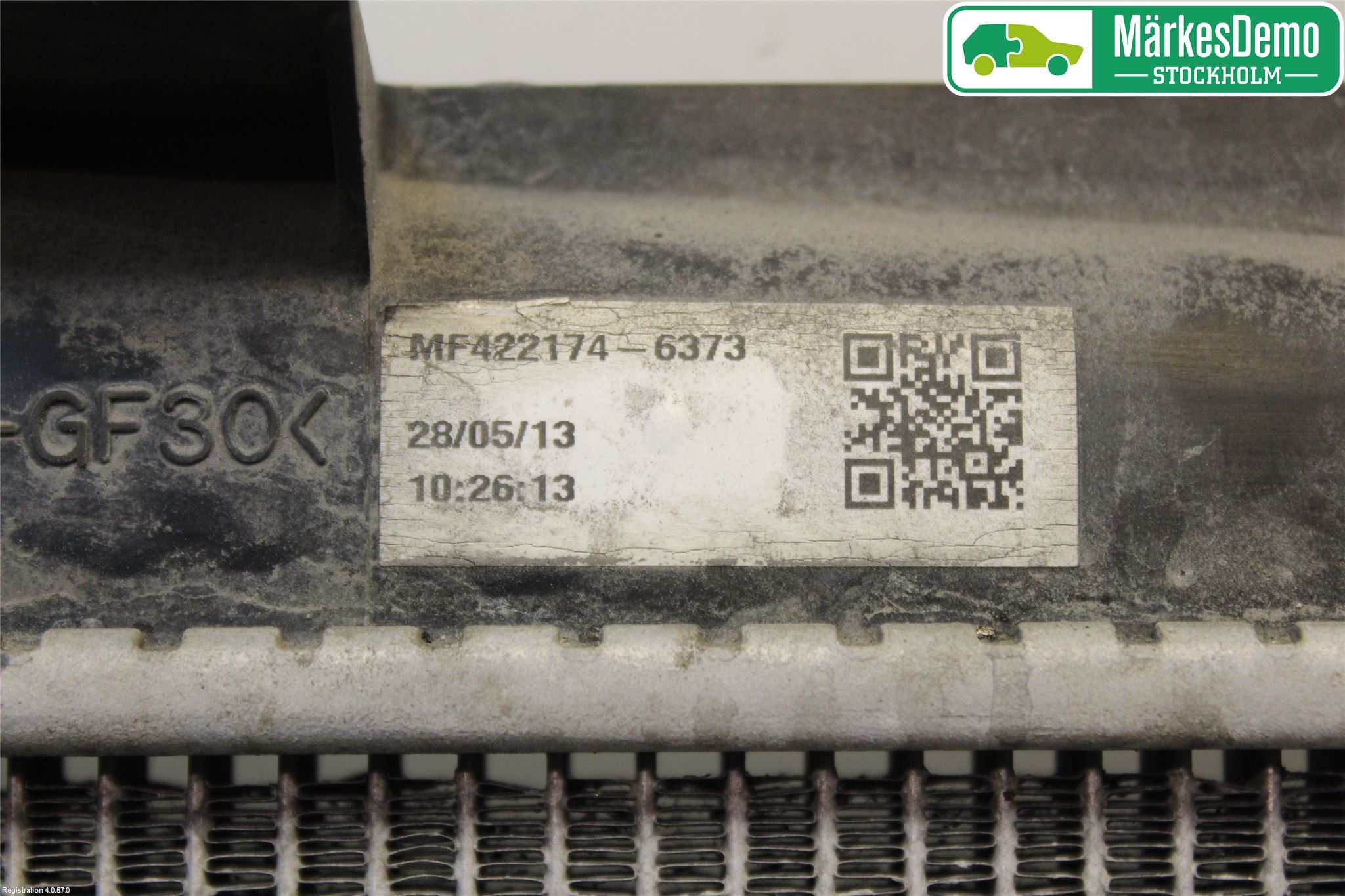 Toyota YARIS XP130 12-14 Radiator Manuell