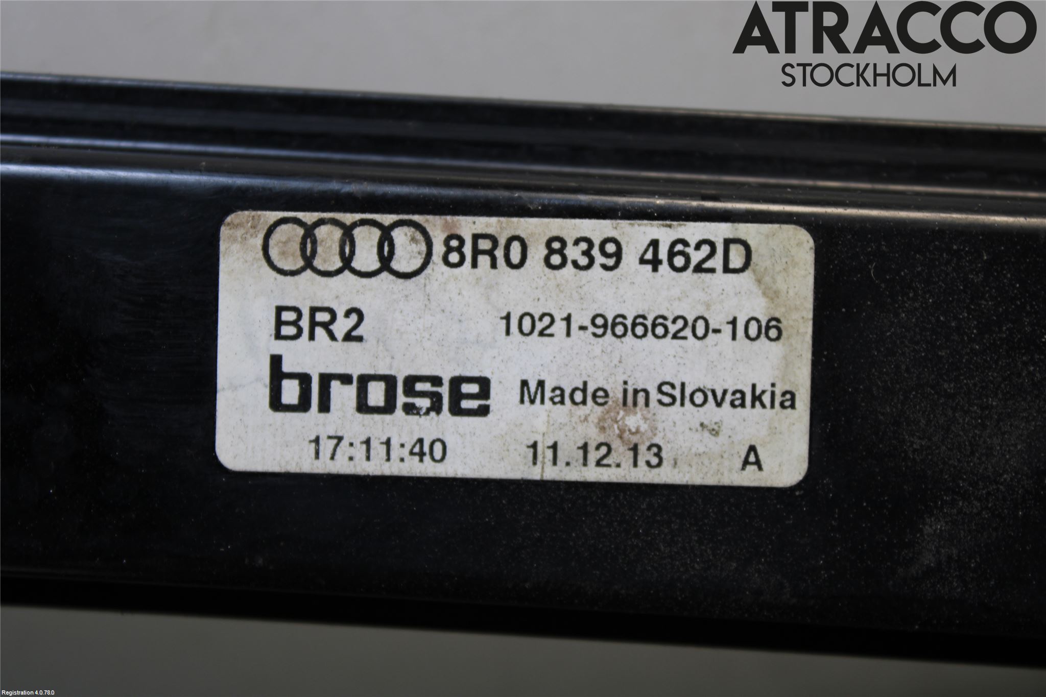 Audi Q5 09-16 Vindusheis El Komp
