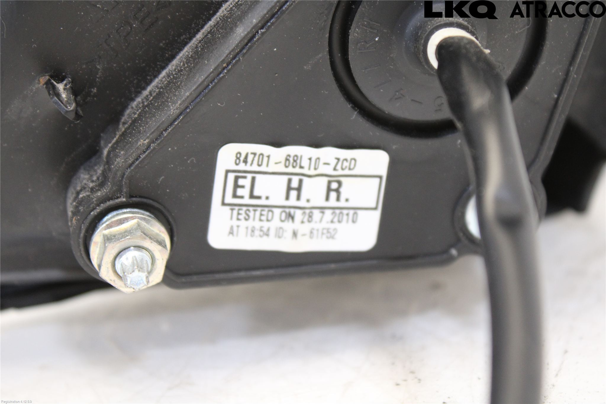 Suzuki SWIFT 11-16 Speil H M-El Justering