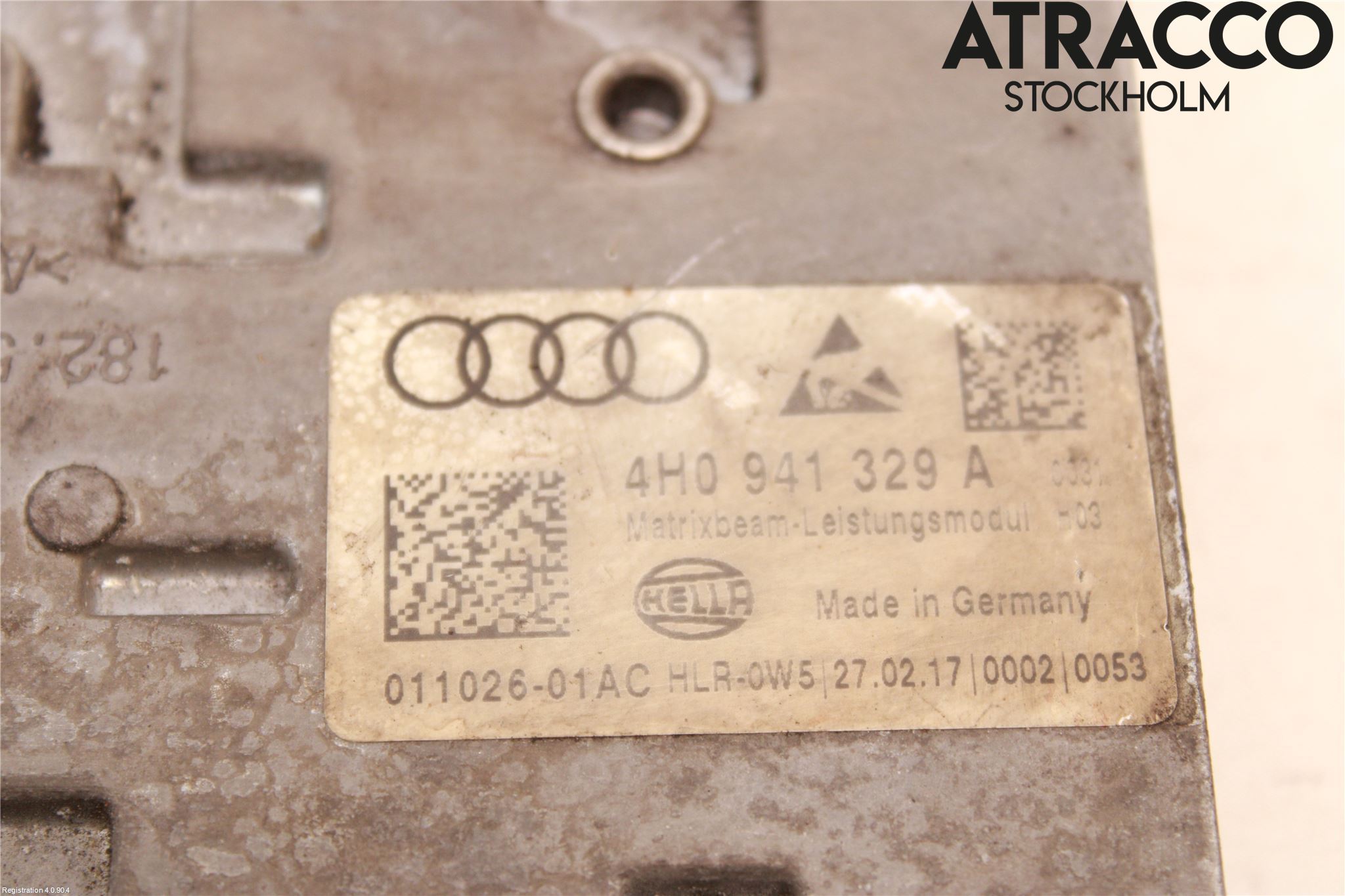 Audi A7/S7 4G 11-17 Styreenhet Xenon
