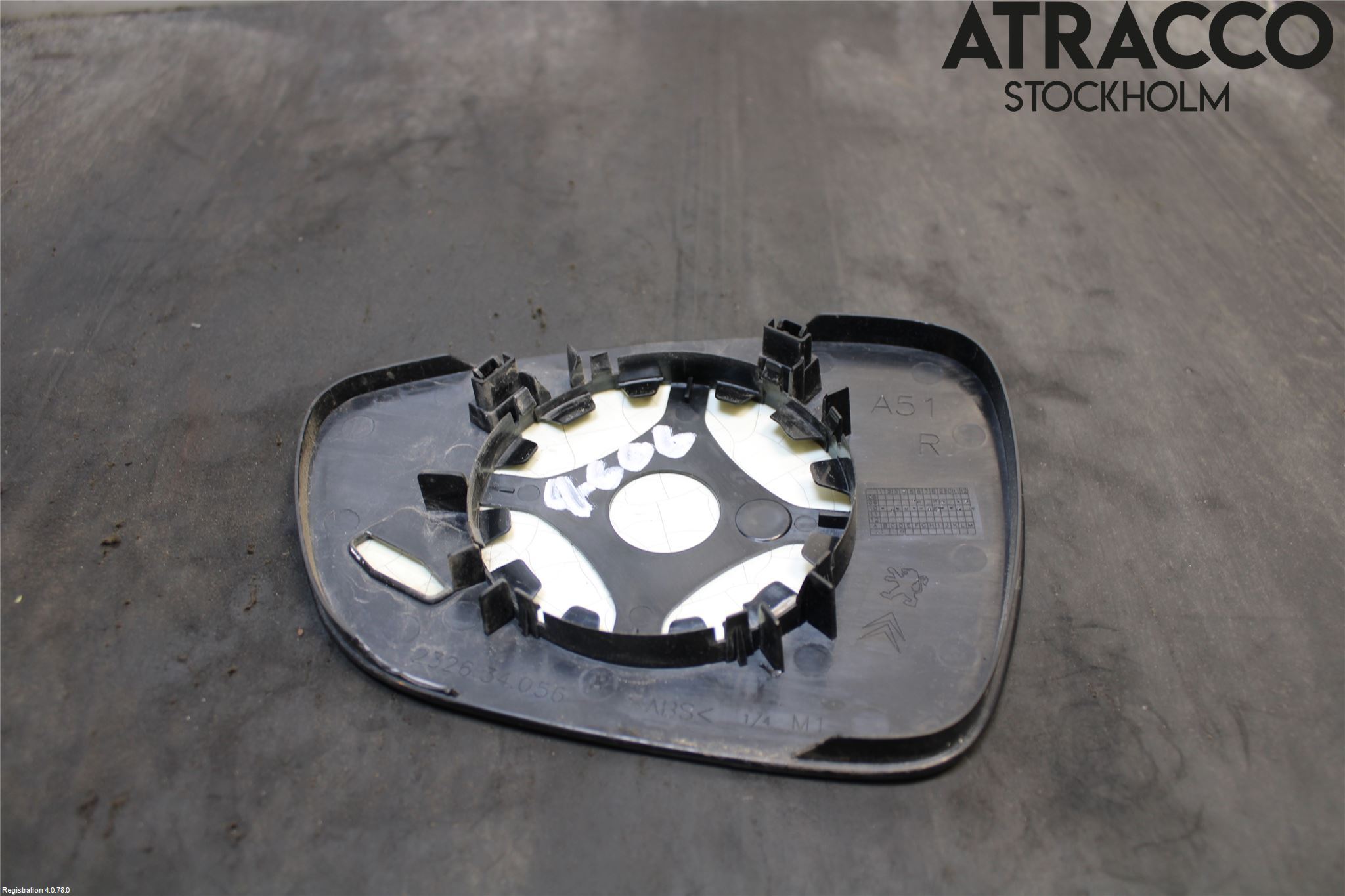 Citroen C3 10-17 Speil Glass H