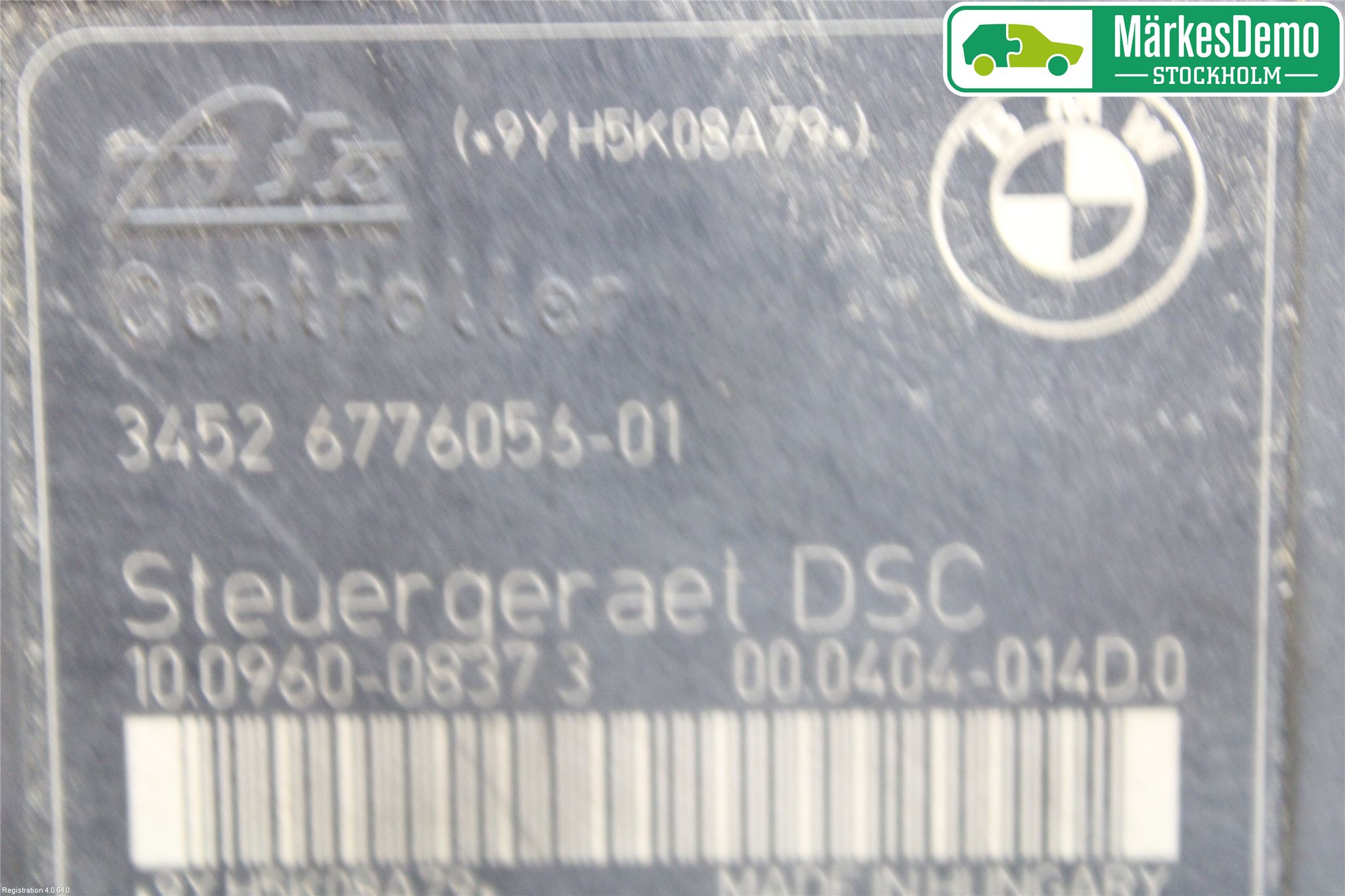 BMW 1 E87/81 5D/3D 03-11 Abs Hydraulikkaggregat