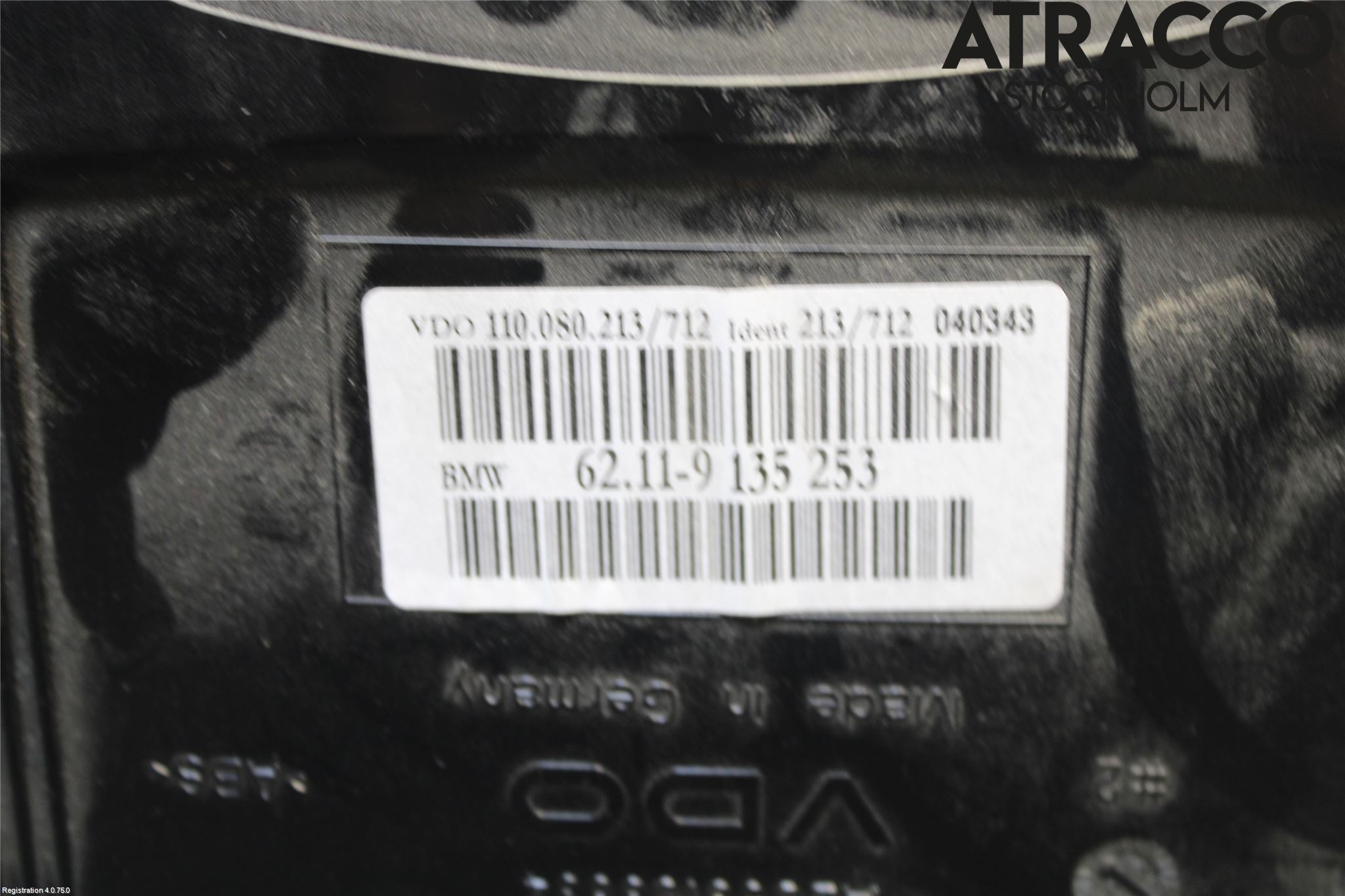 BMW 5 E60/61 Sed/Tou 02-10 Instr Kombinert
