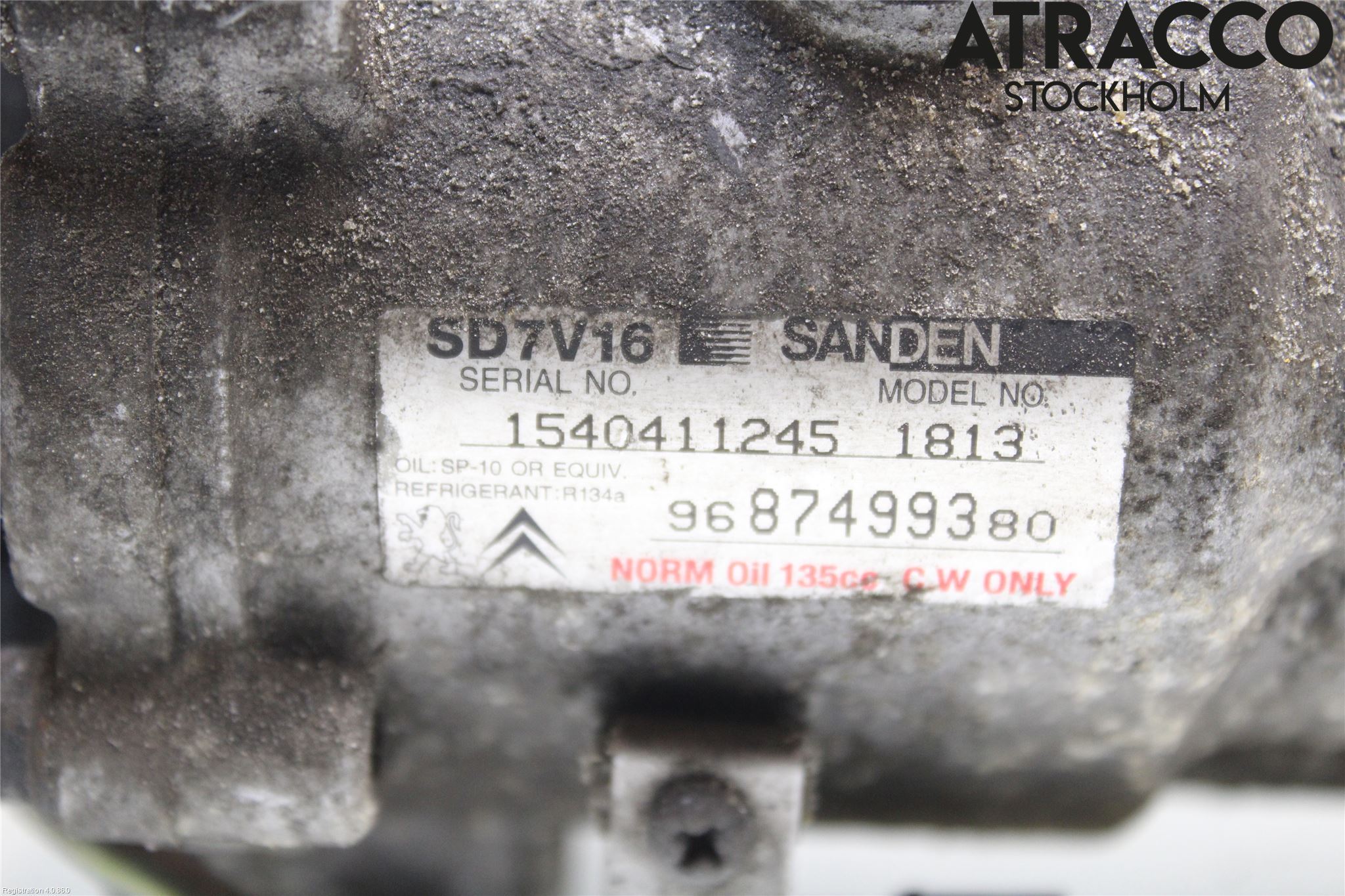 Peugeot EXPERT 07-14 Varme Ac Kompressor