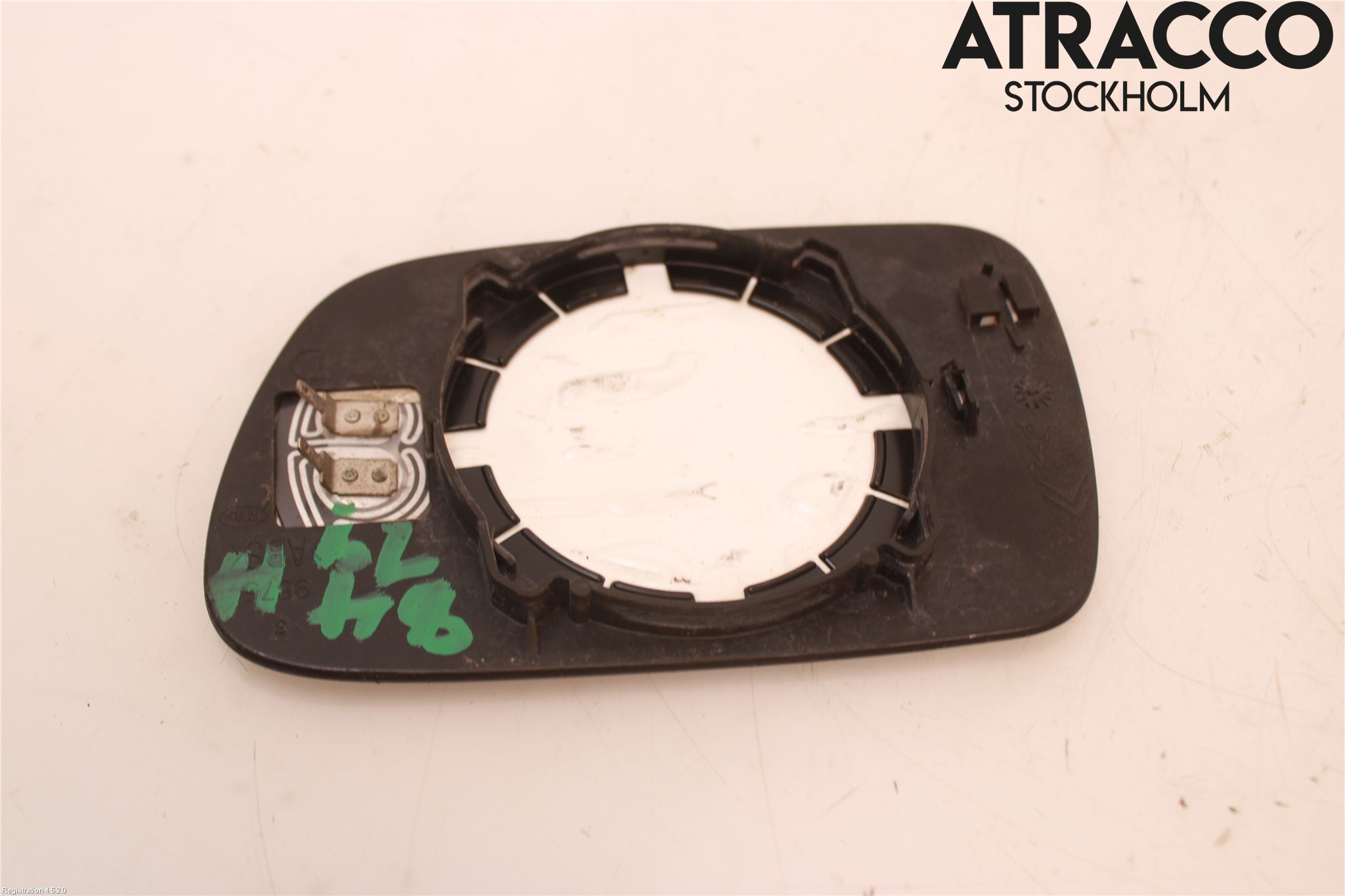 Peugeot 307     01-05 Speil Glass H