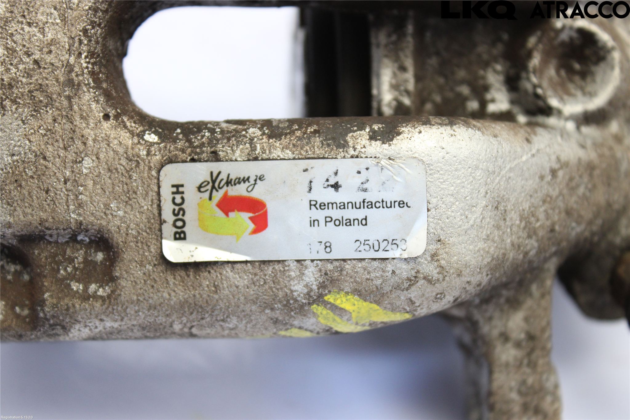 Peugeot 308 08-13 Bremsecaliper Bak Høyre