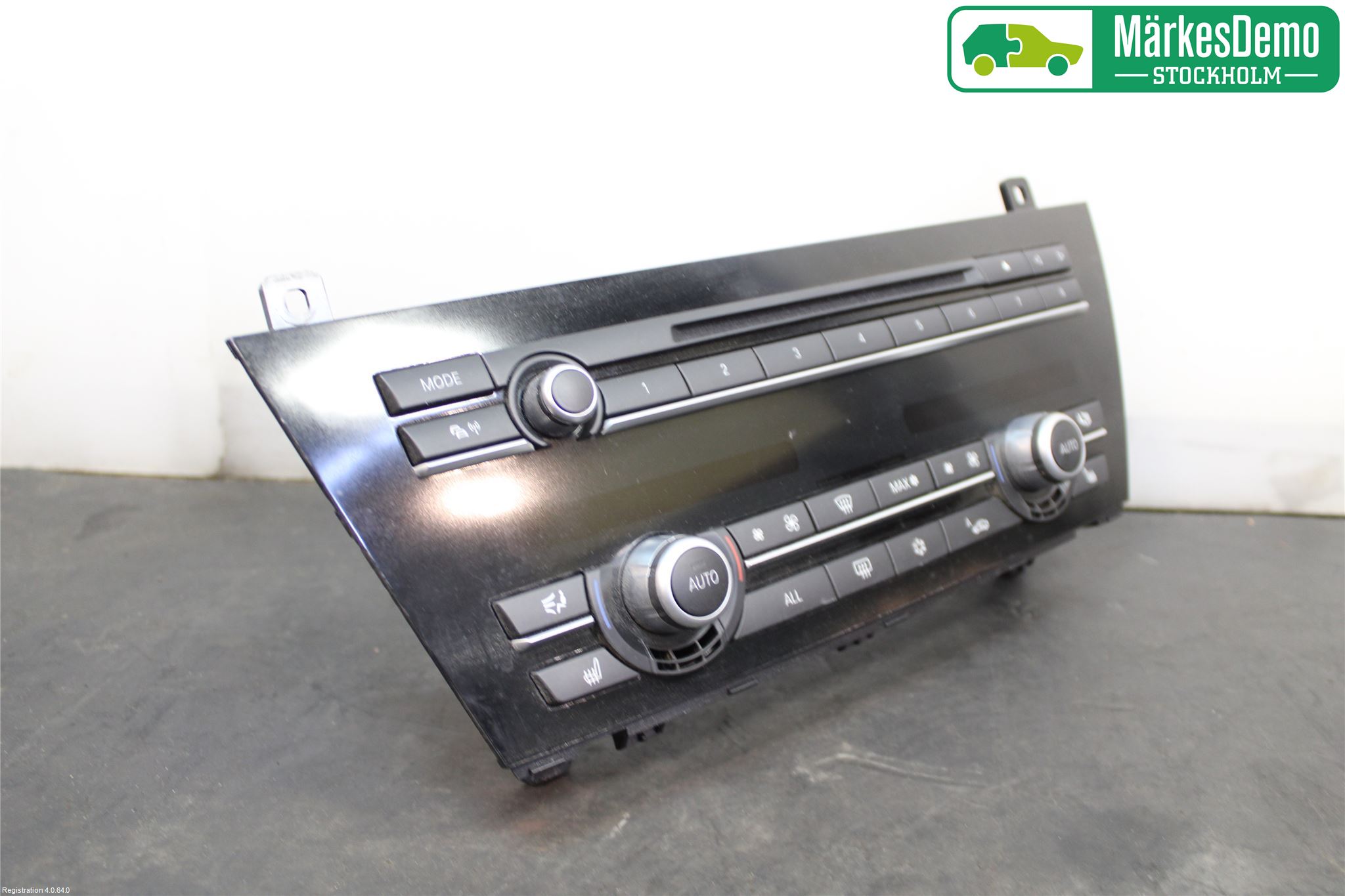 BMW 6 F12/F13 10-18 Varme Ac Betjening-Display