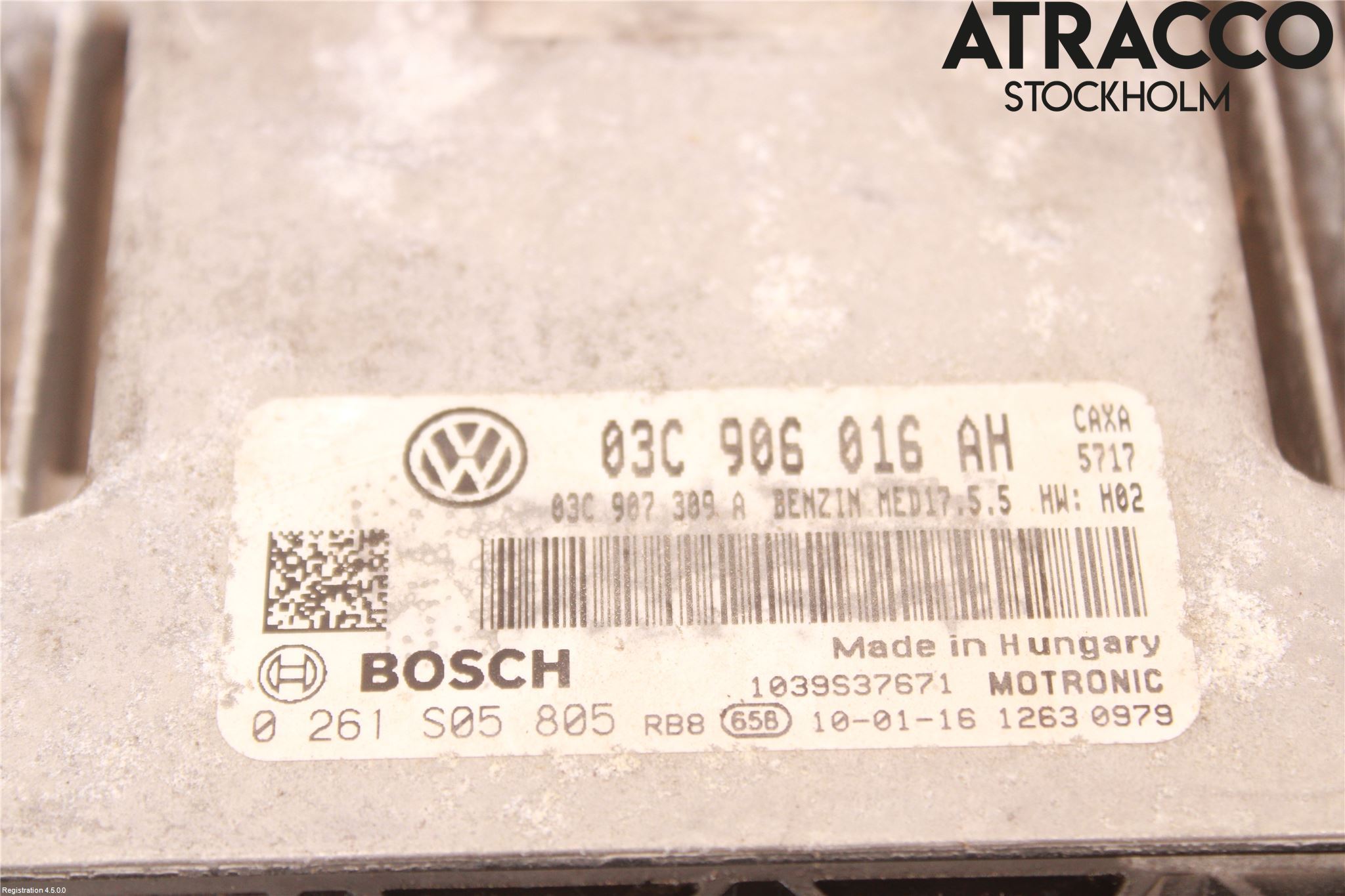 Volkswagen VW GOLF VI 09-13 Styreenhet Innsprøytning