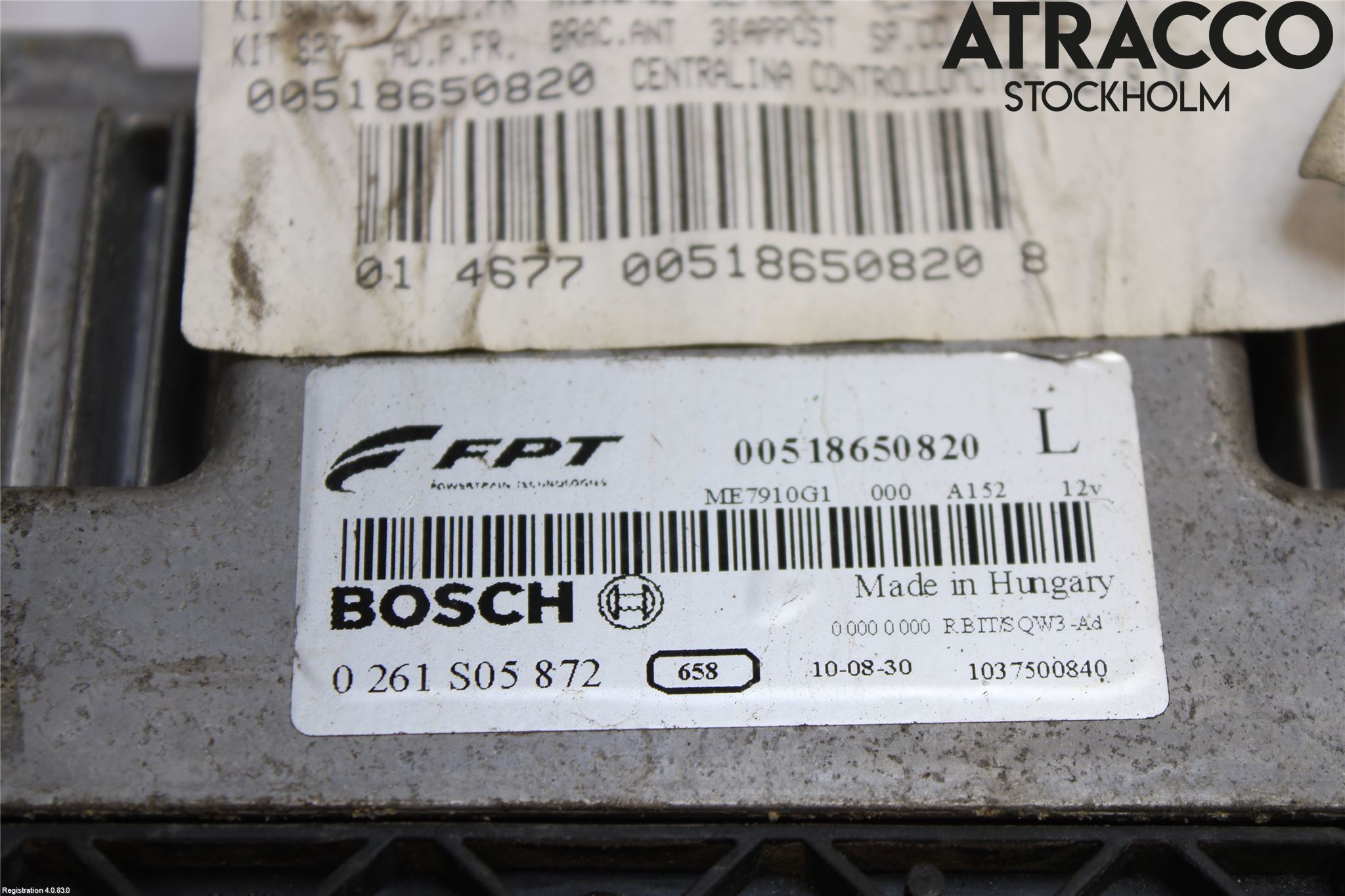 Fiat BRAVO 07-11 Styreenhet Innsprøytning