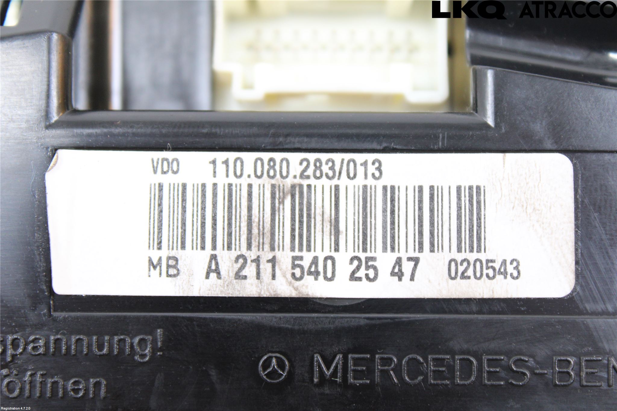 Mercedes-Benz MB E-KLASS (W211) 02-09 Instr Kombinert