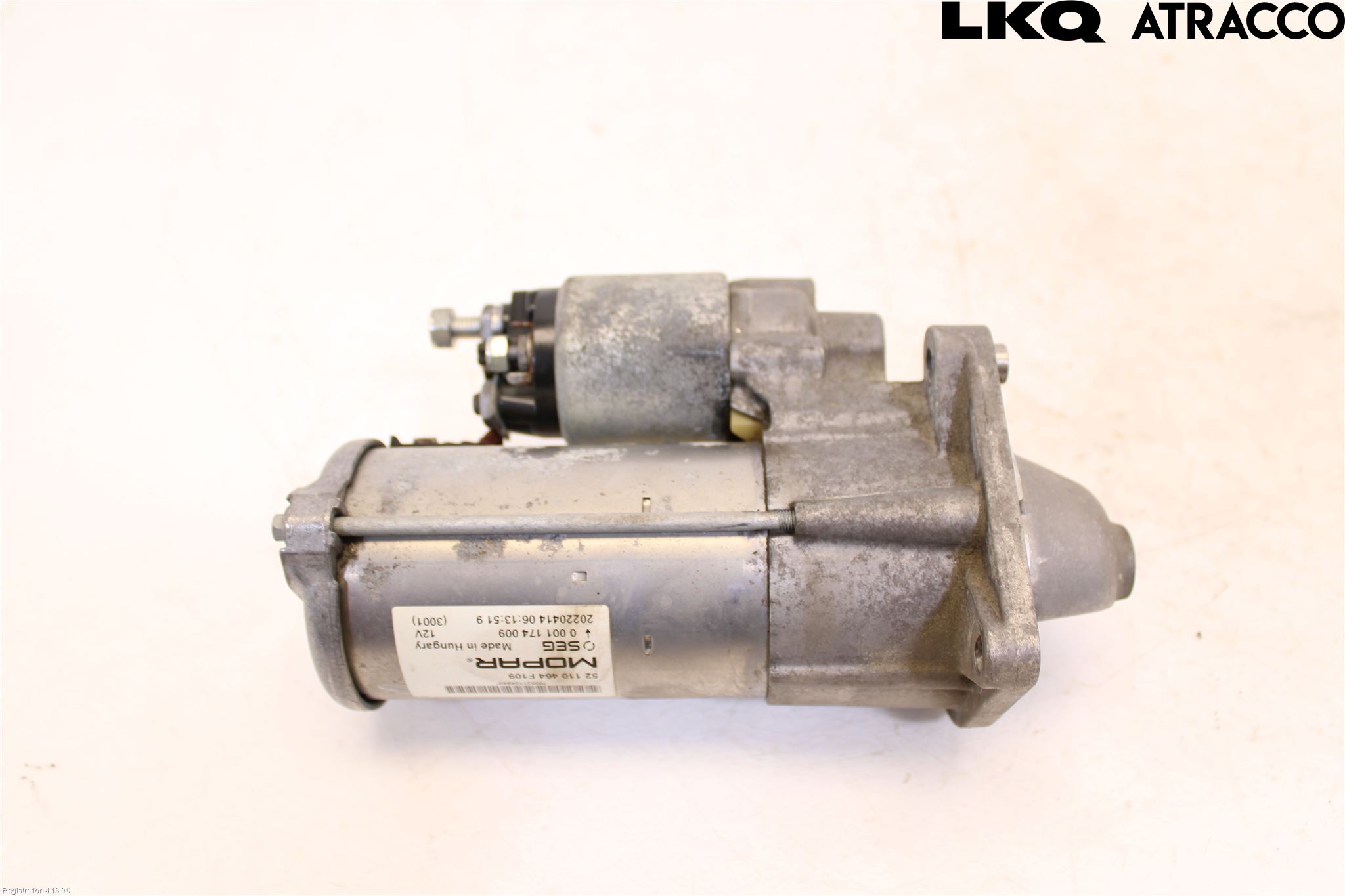 Fiat DOBLO CARGO Startmotor Diesel