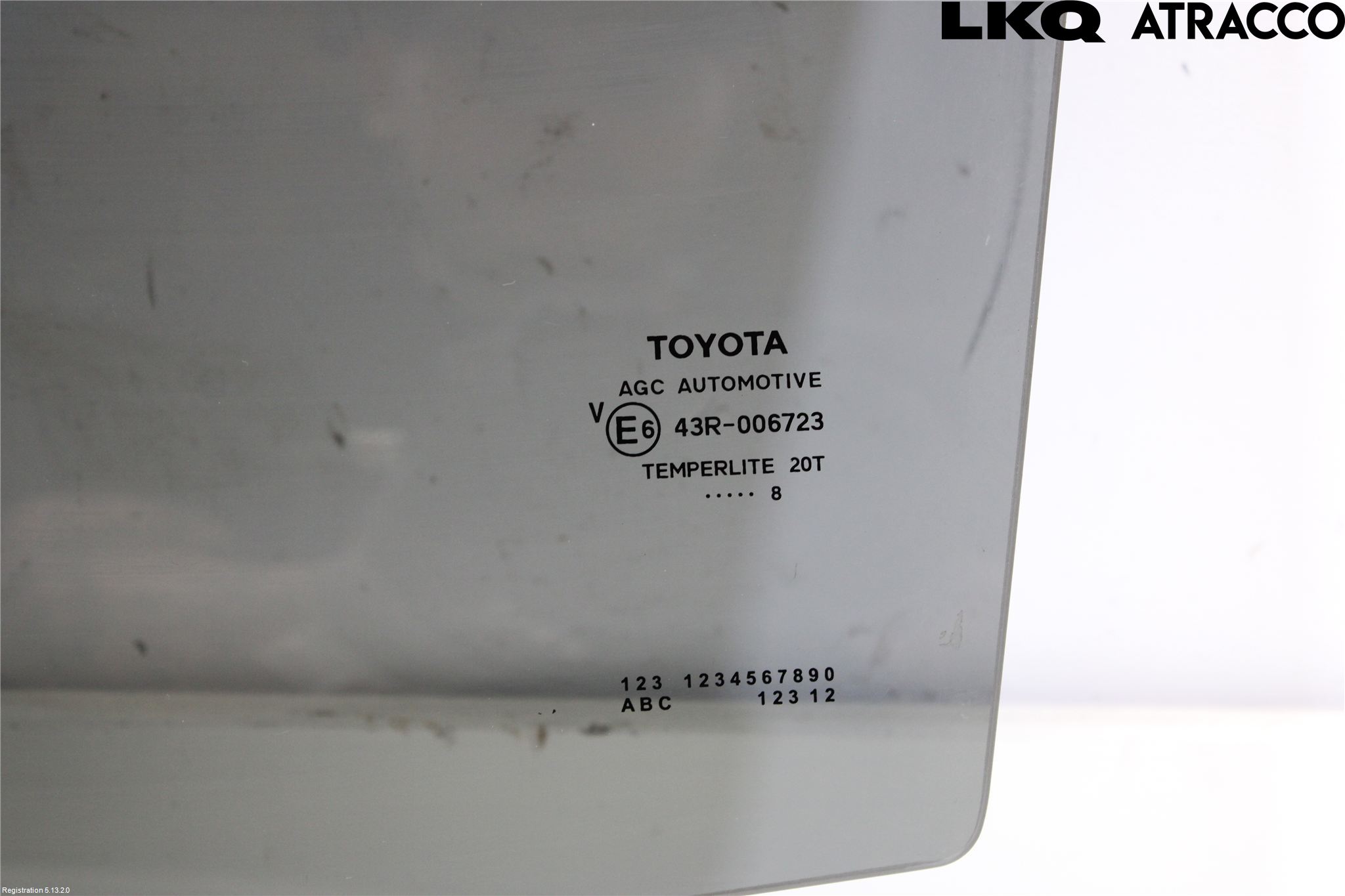 Toyota AURIS 13-19 Dørrute Bak Venstre 4Dørs
