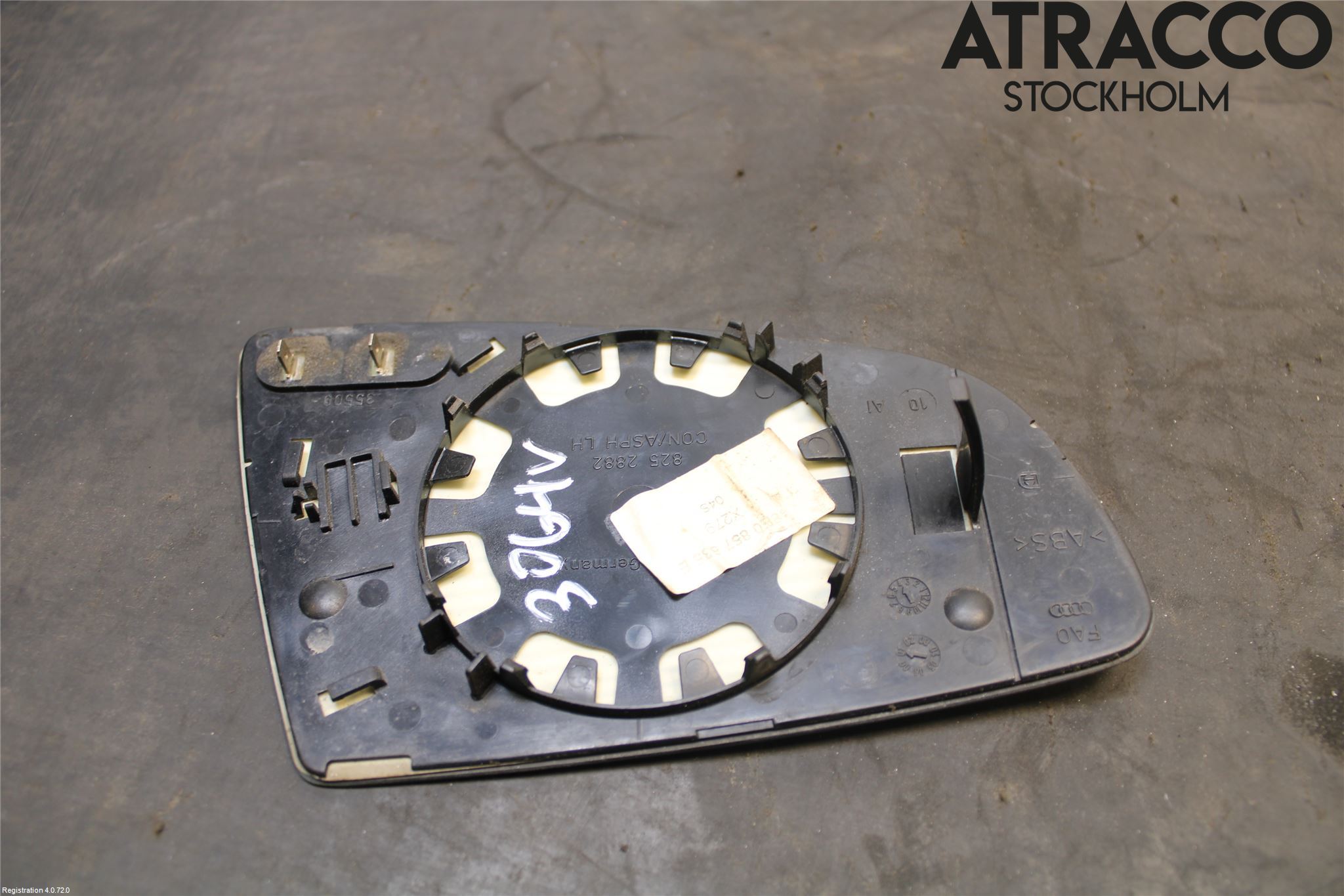 Audi A4/S4 01-05 Speil Glass V