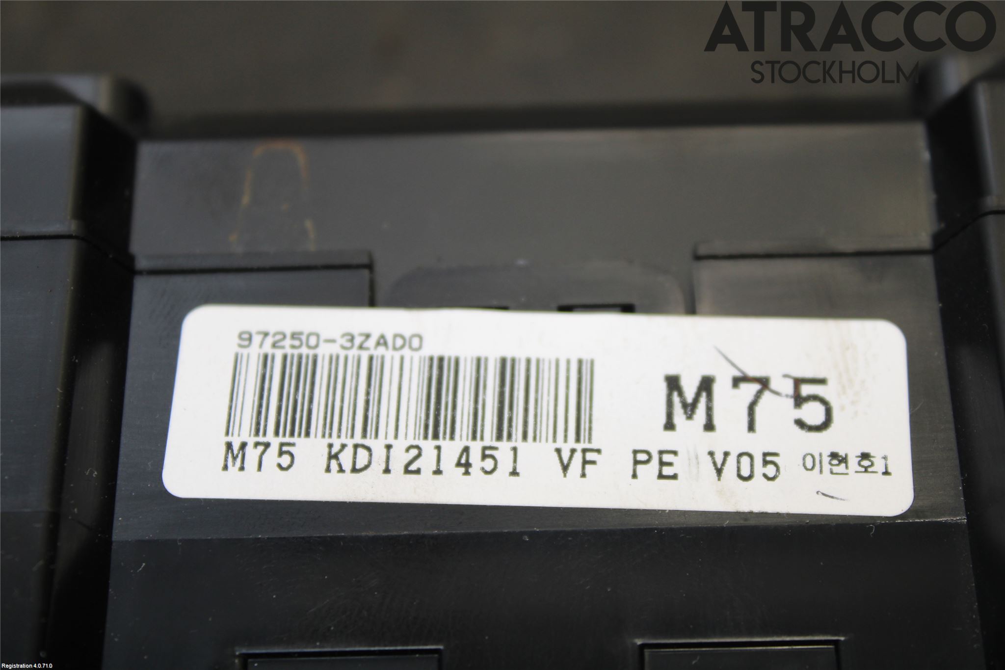 Hyundai i40 16-18 Varme Ac Betjening-Display